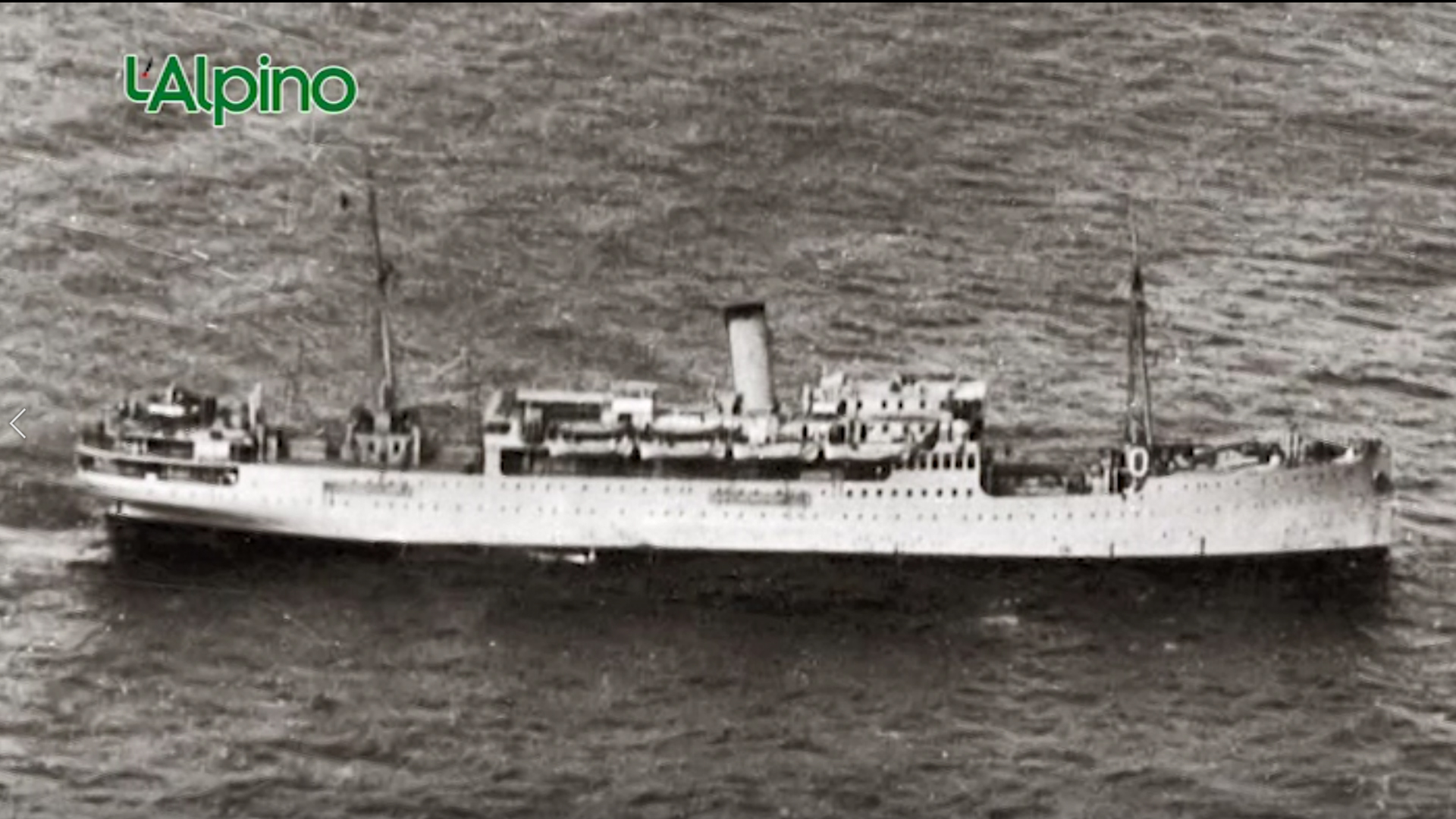 L'Alpino - Il ricordo della nave Galilea 80 anni dopo l'affondamento
