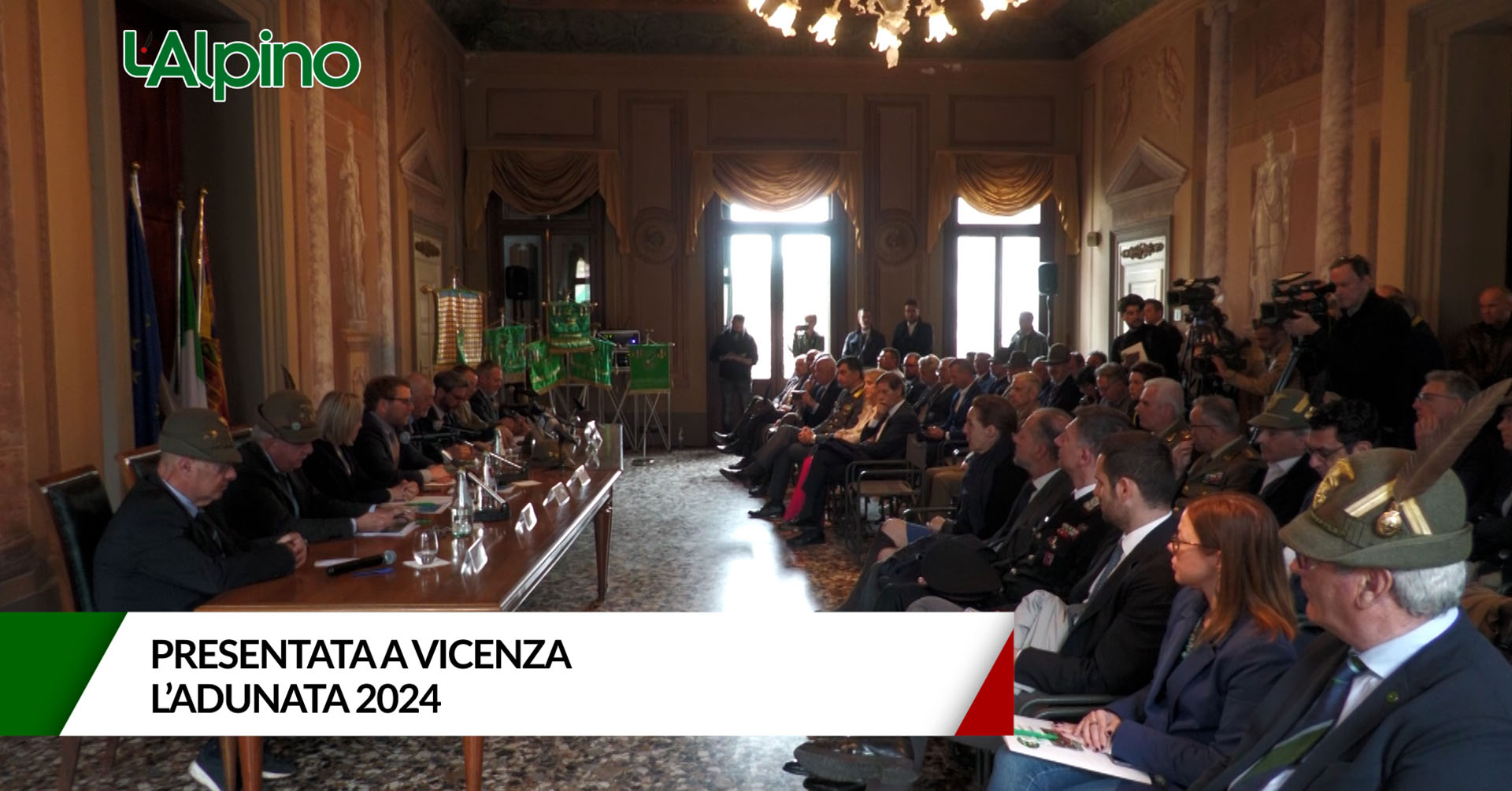 L'Alpino - A Vicenza presentata  L'Adunata 2024