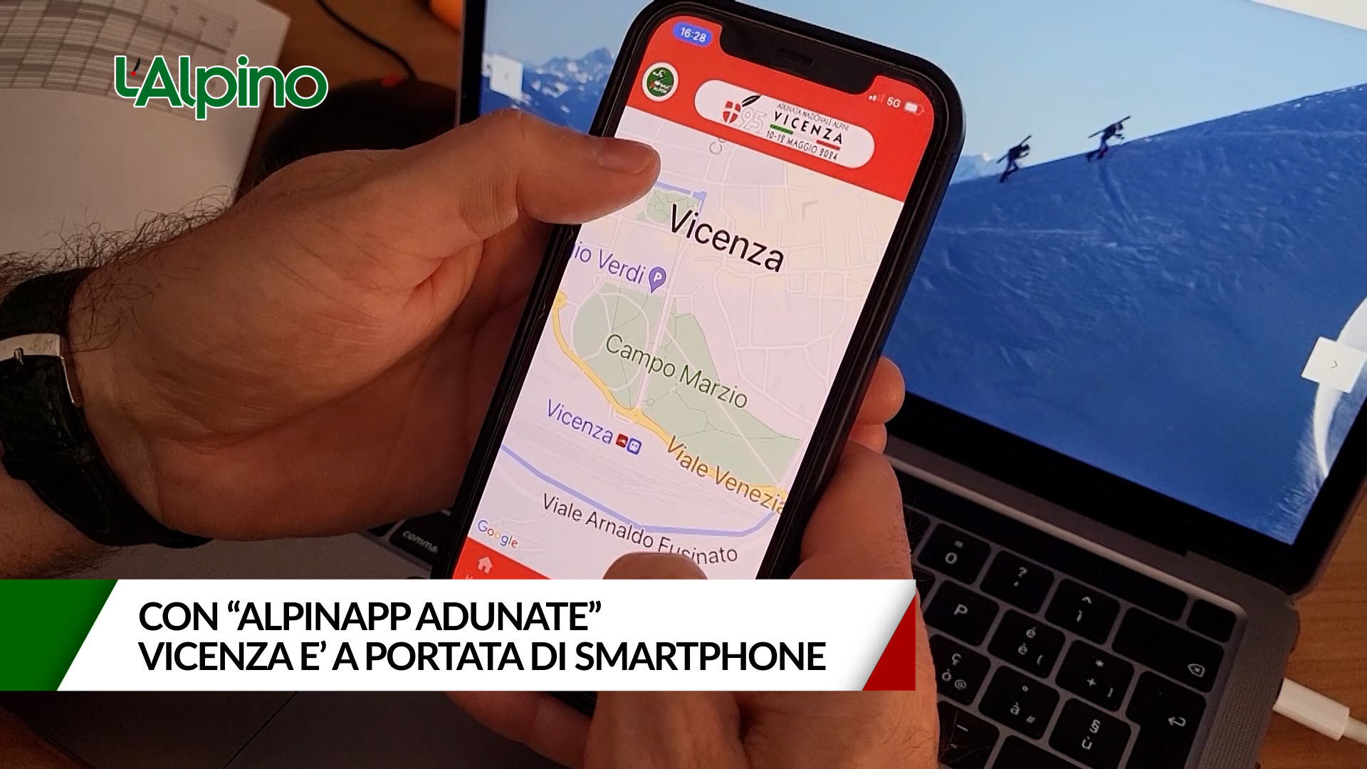 L'Alpino - Con Alpinapp Adunate, Vicenza è a portata di smartphone