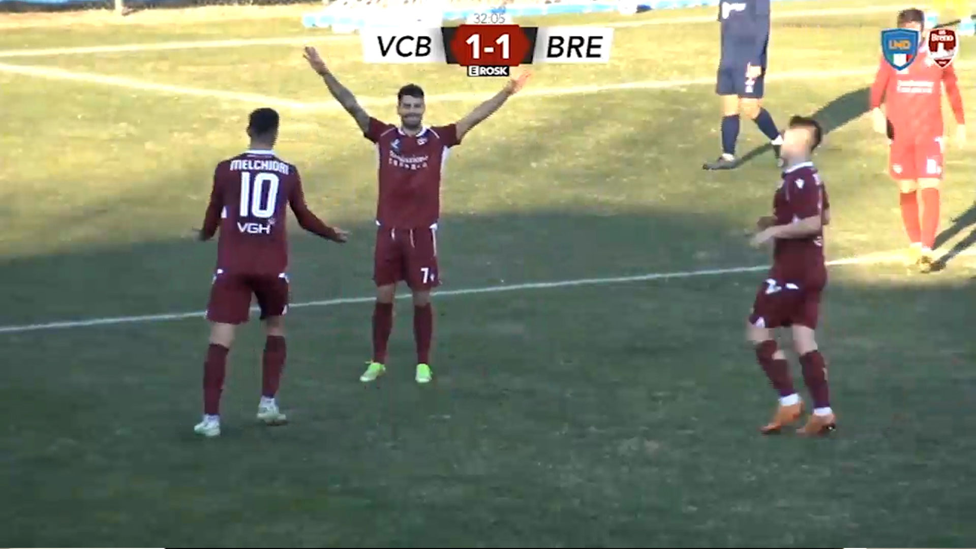 Sintesi Virtus Bergamo Ciserano – Breno 2 – 2