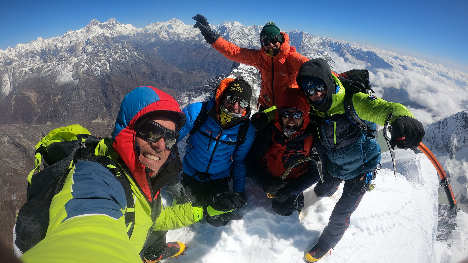 Leo Gheza, l’alpinista in volo oltre la vetta