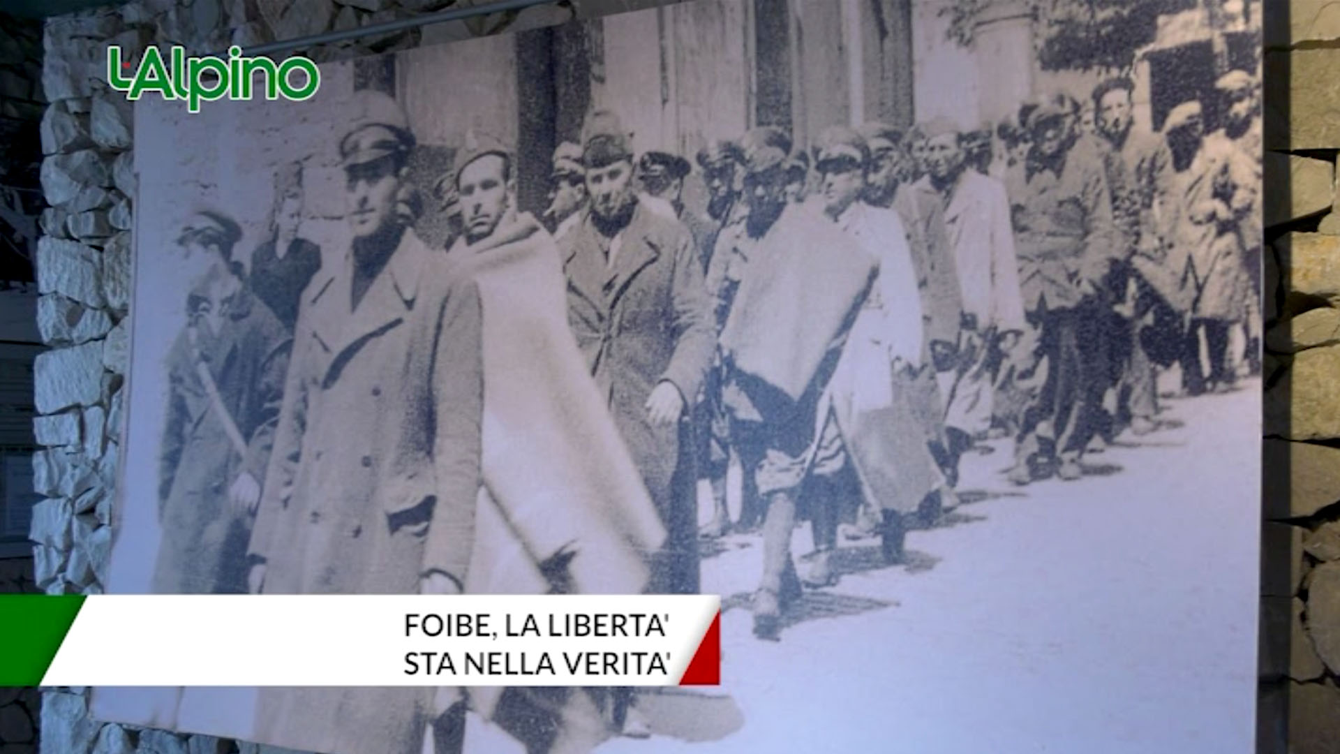L’Alpino – Il ricordo della tragedia delle Foibe