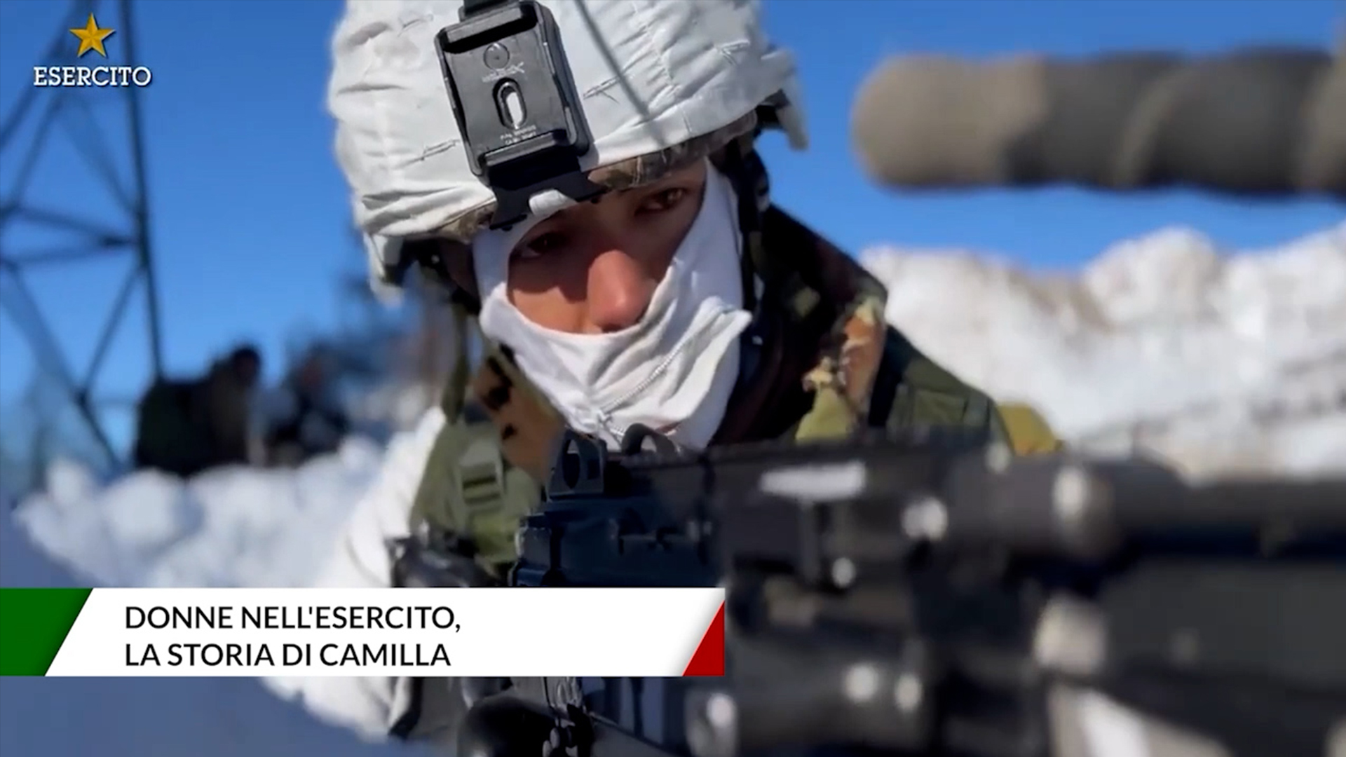 L’Alpino – Donne nell’esercito, la storia di Camilla