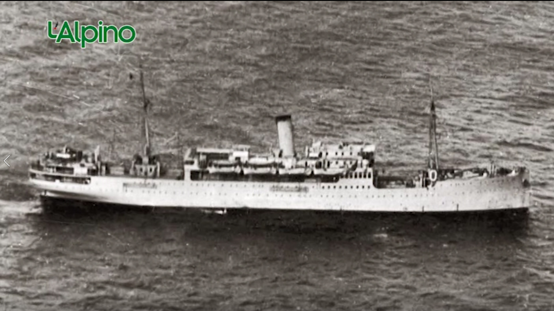 L’Alpino – Il ricordo della nave Galilea 80 anni dopo l’affondamento