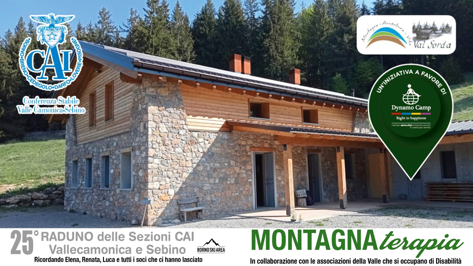 Il raduno dei CAI si lega alla montagnaterapia