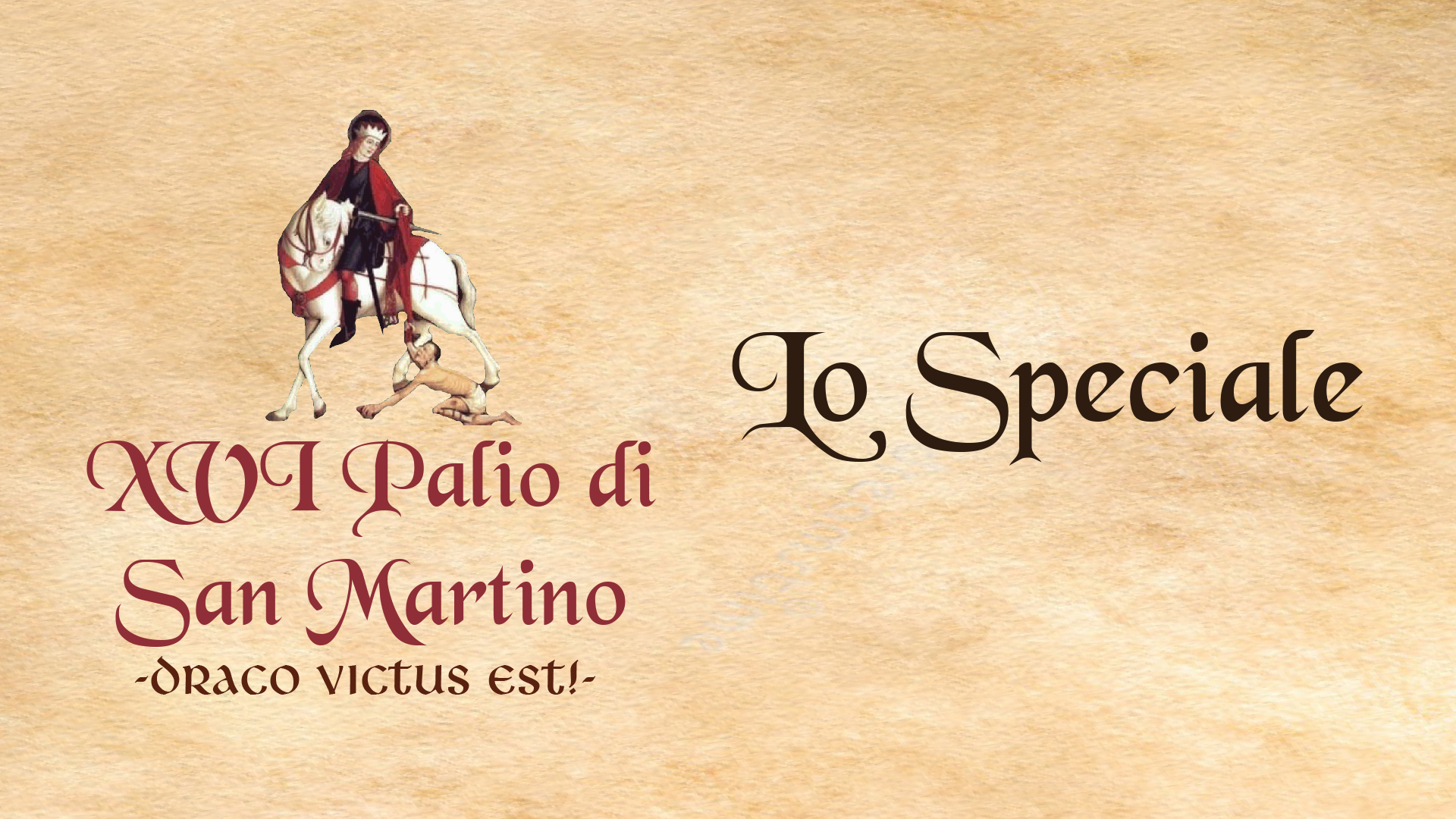 XVI Palio di San Martino – Lo speciale