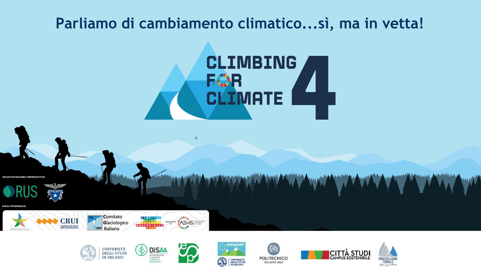 Una scalata per il clima