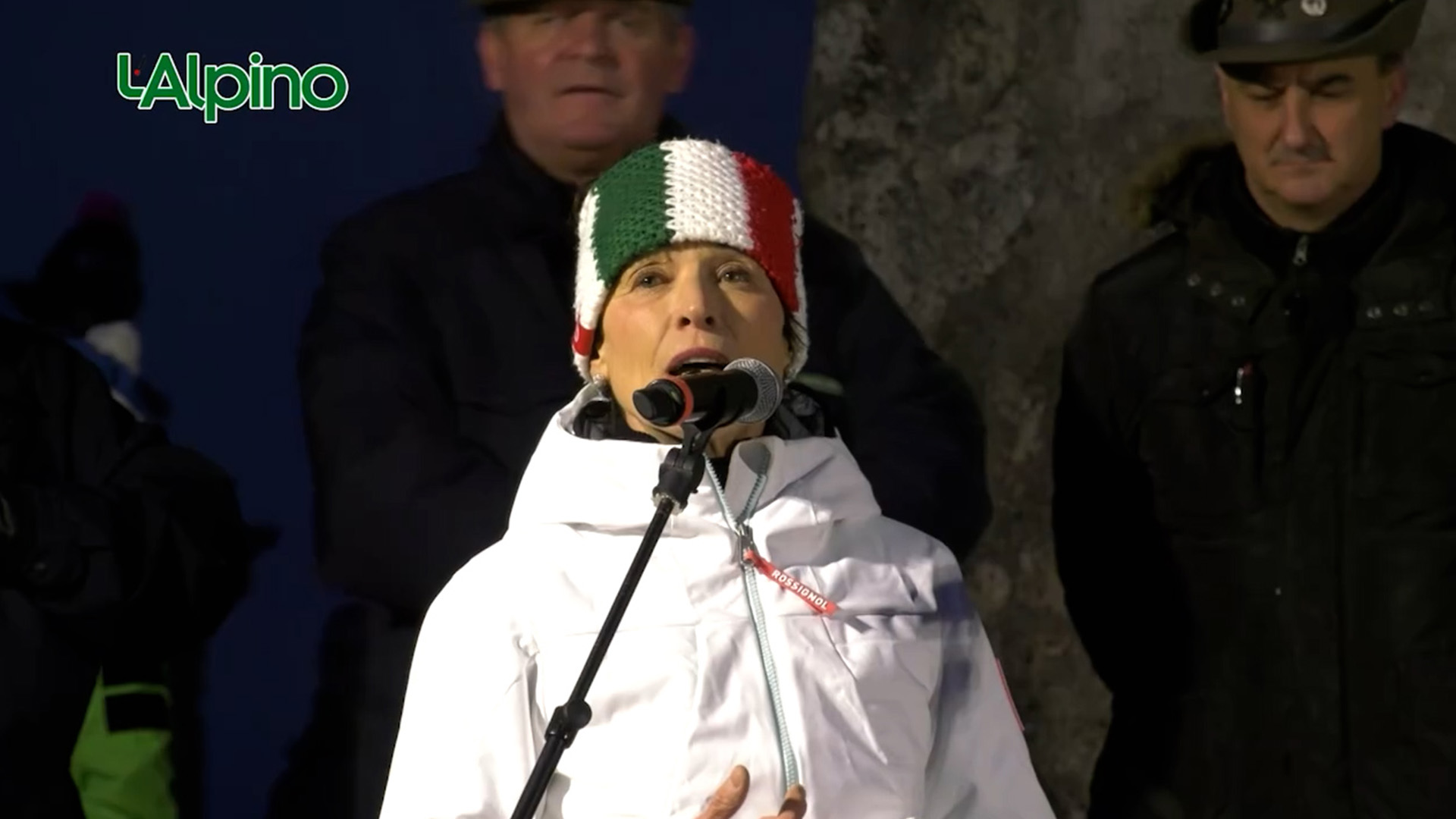 L’alpino – Manuela Di Centa madrina del campionato di slalom