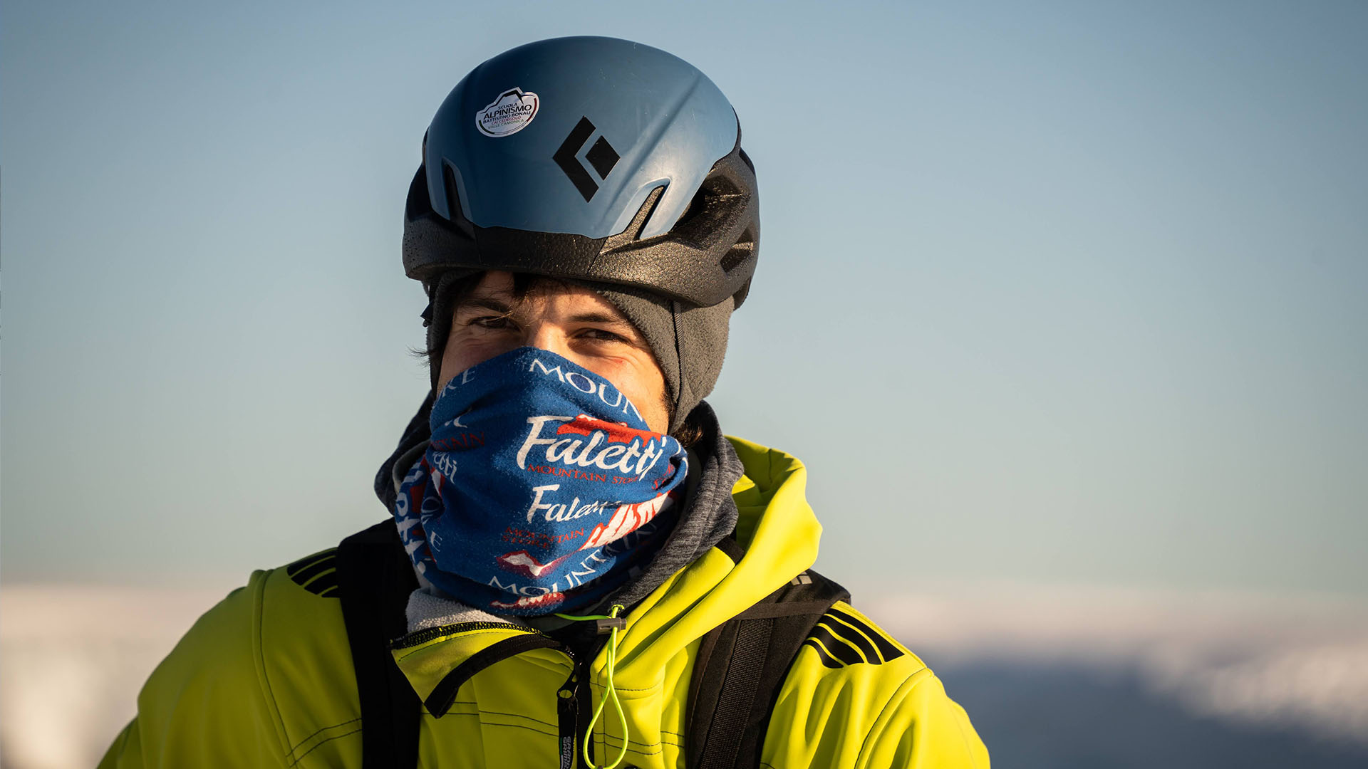 Fabio Olivari sul Ben Nevis in Scozia