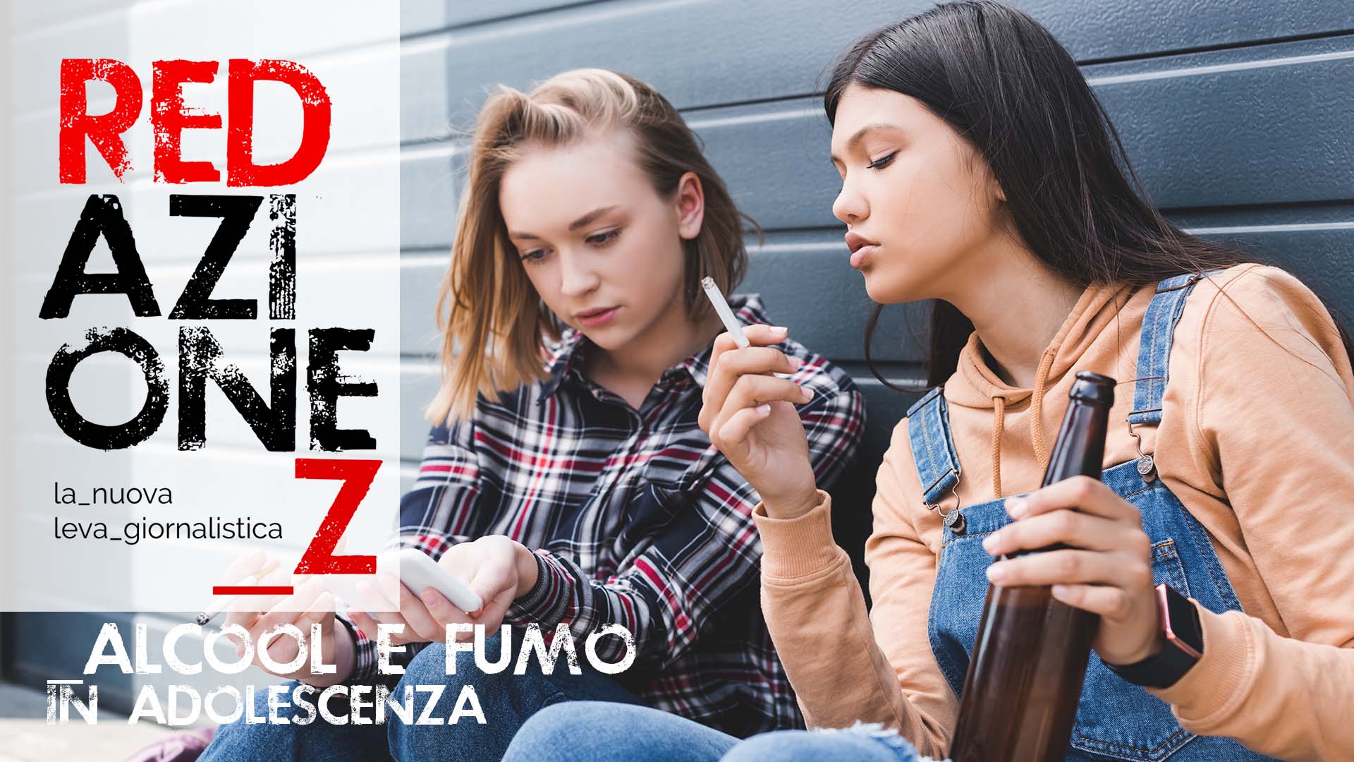 Alcool e fumo, si inizia sempre prima
