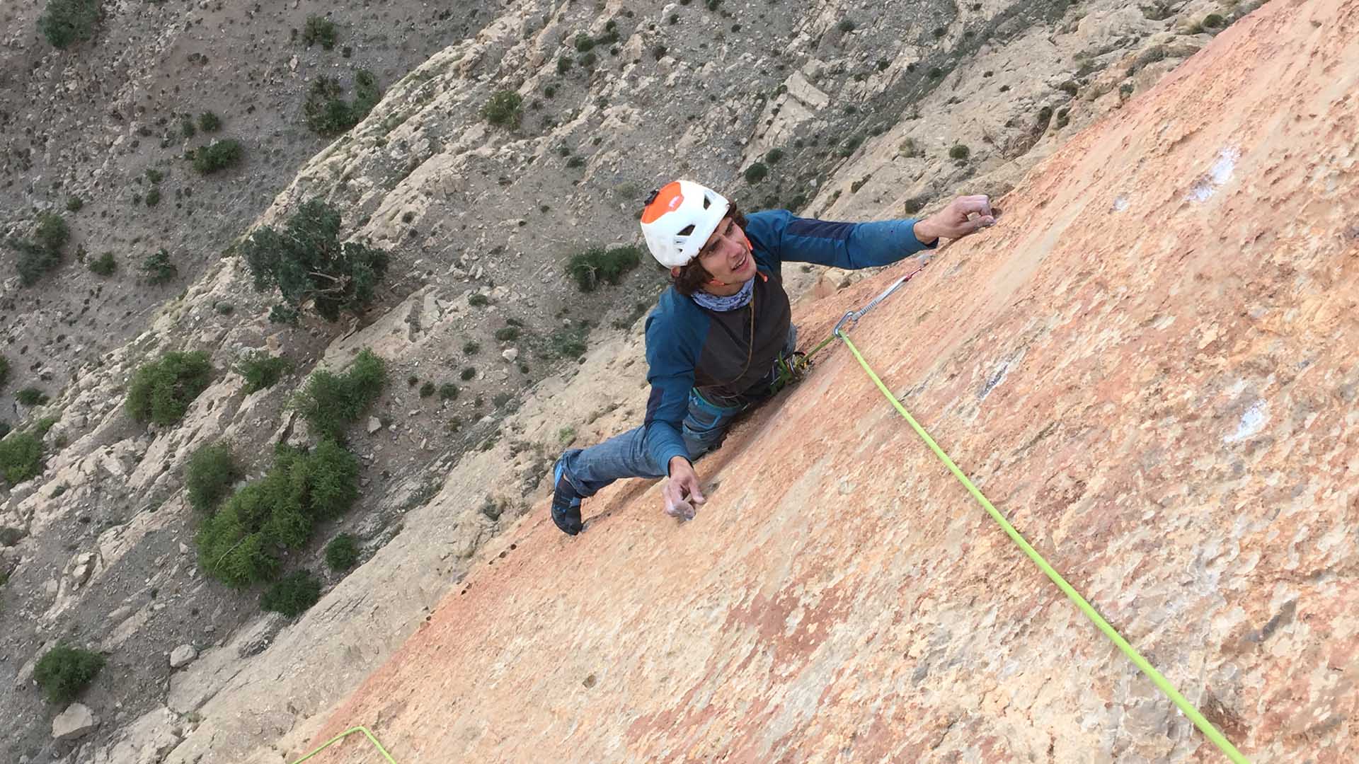 Luca Ducoli sogna la Patagonia col Team Eagle