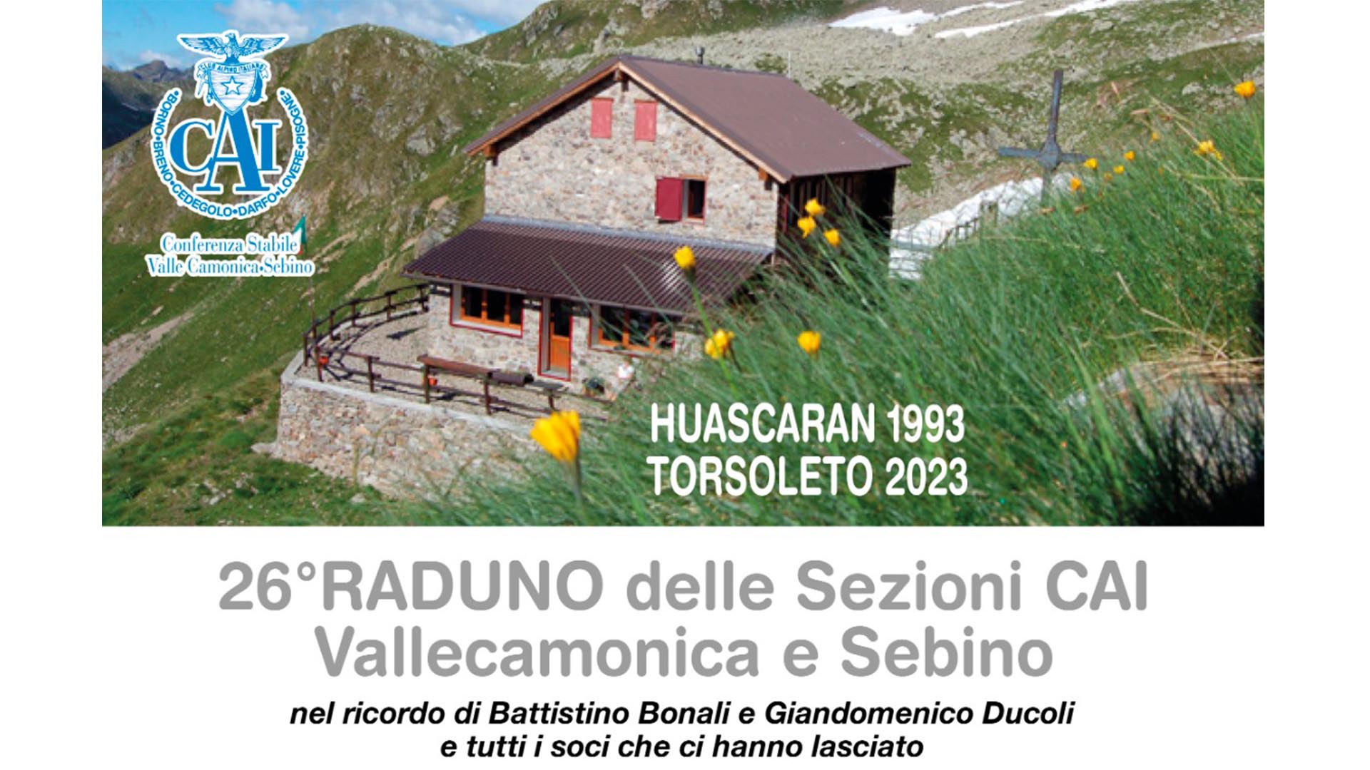 Domenica il Raduno Cai al Rifugio Torsoleto