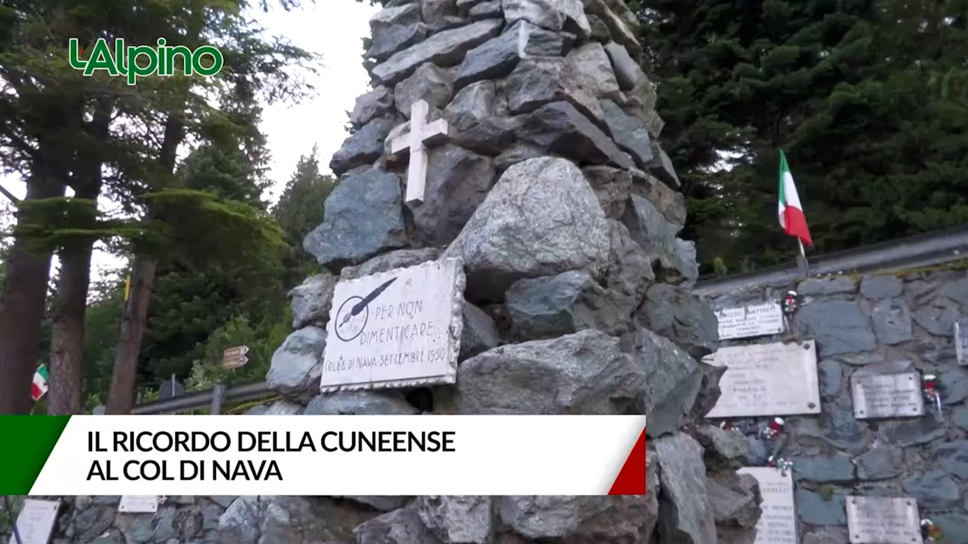 L’Alpino – Il ricordo della Cuneense al Col di Nava