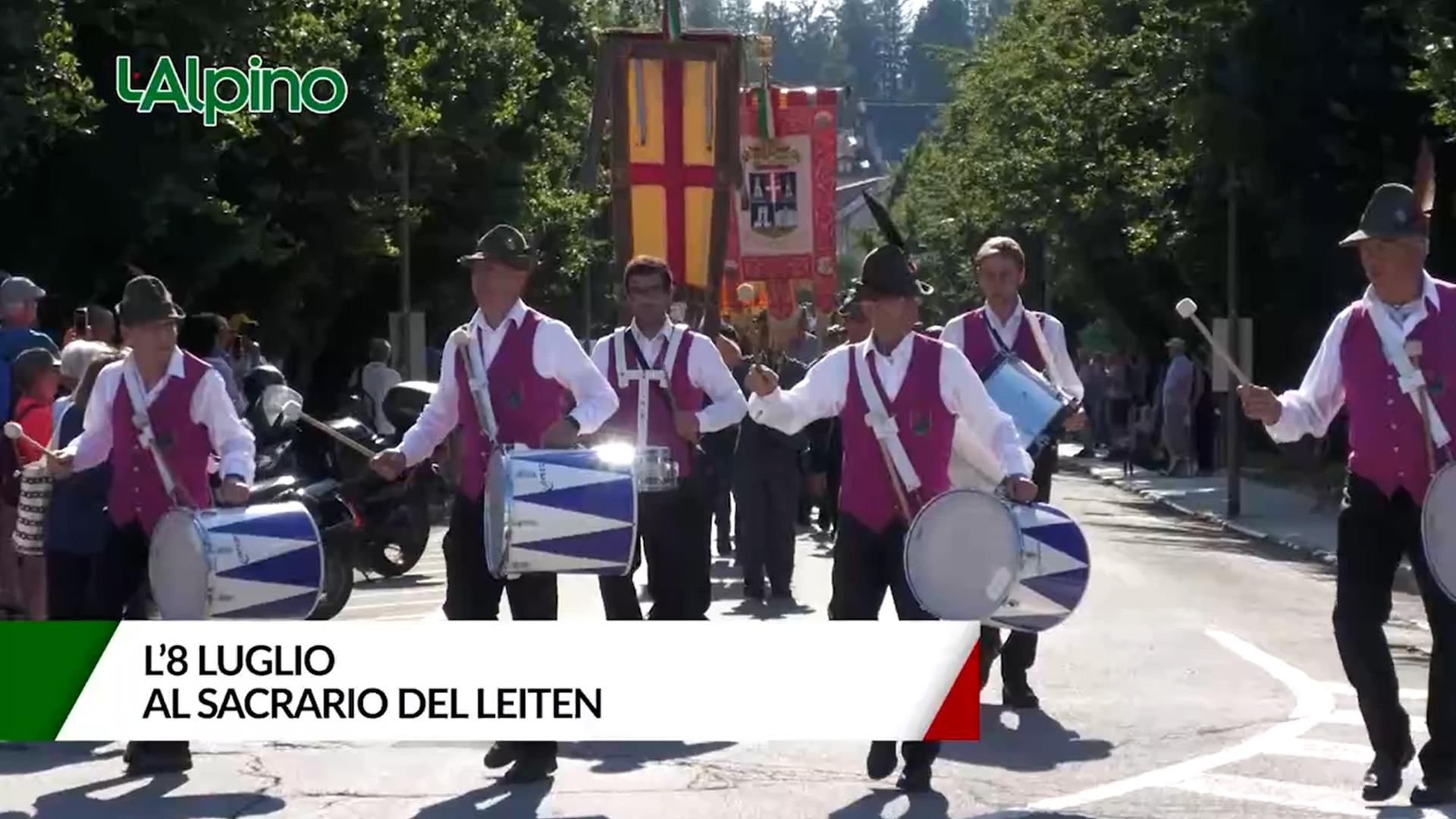 L’Alpino – L’8 luglio al Sacrario del Leiten