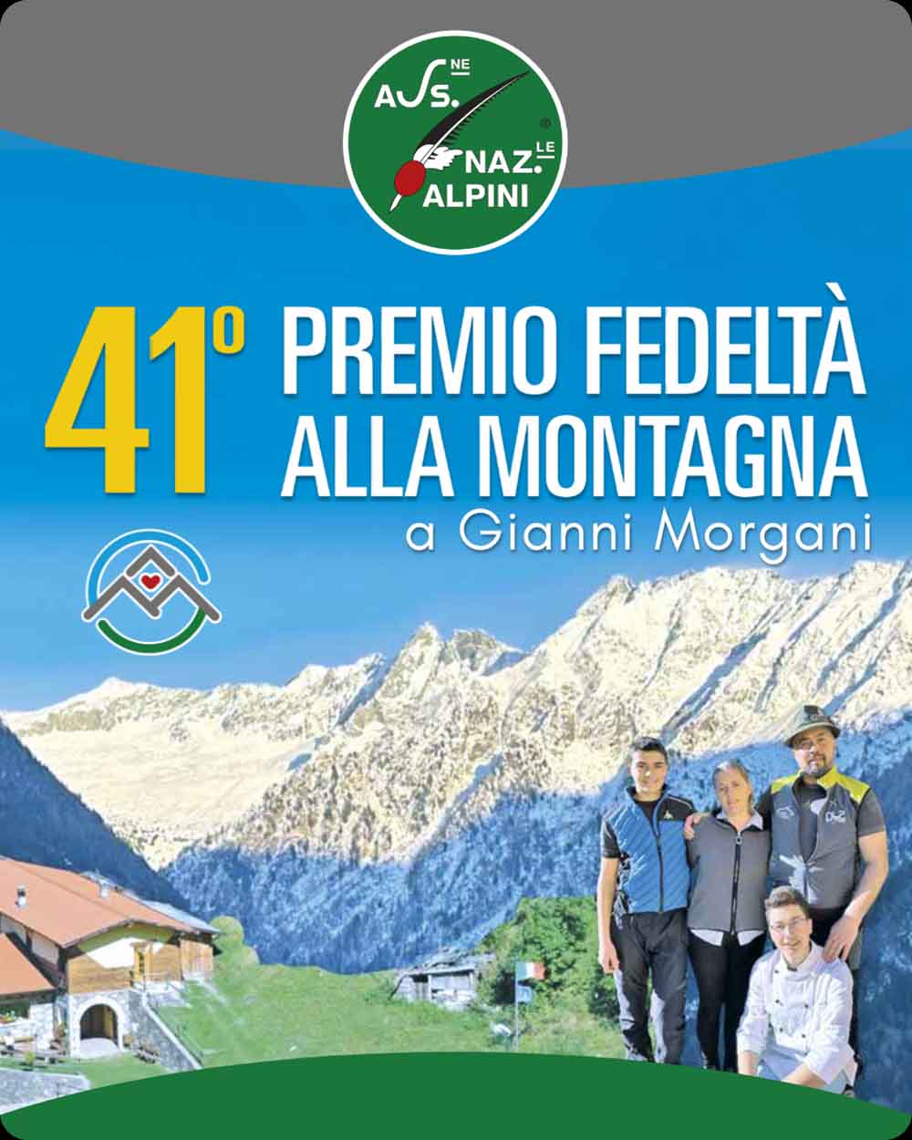 Copertina 41° Premio fedeltà alla montagna