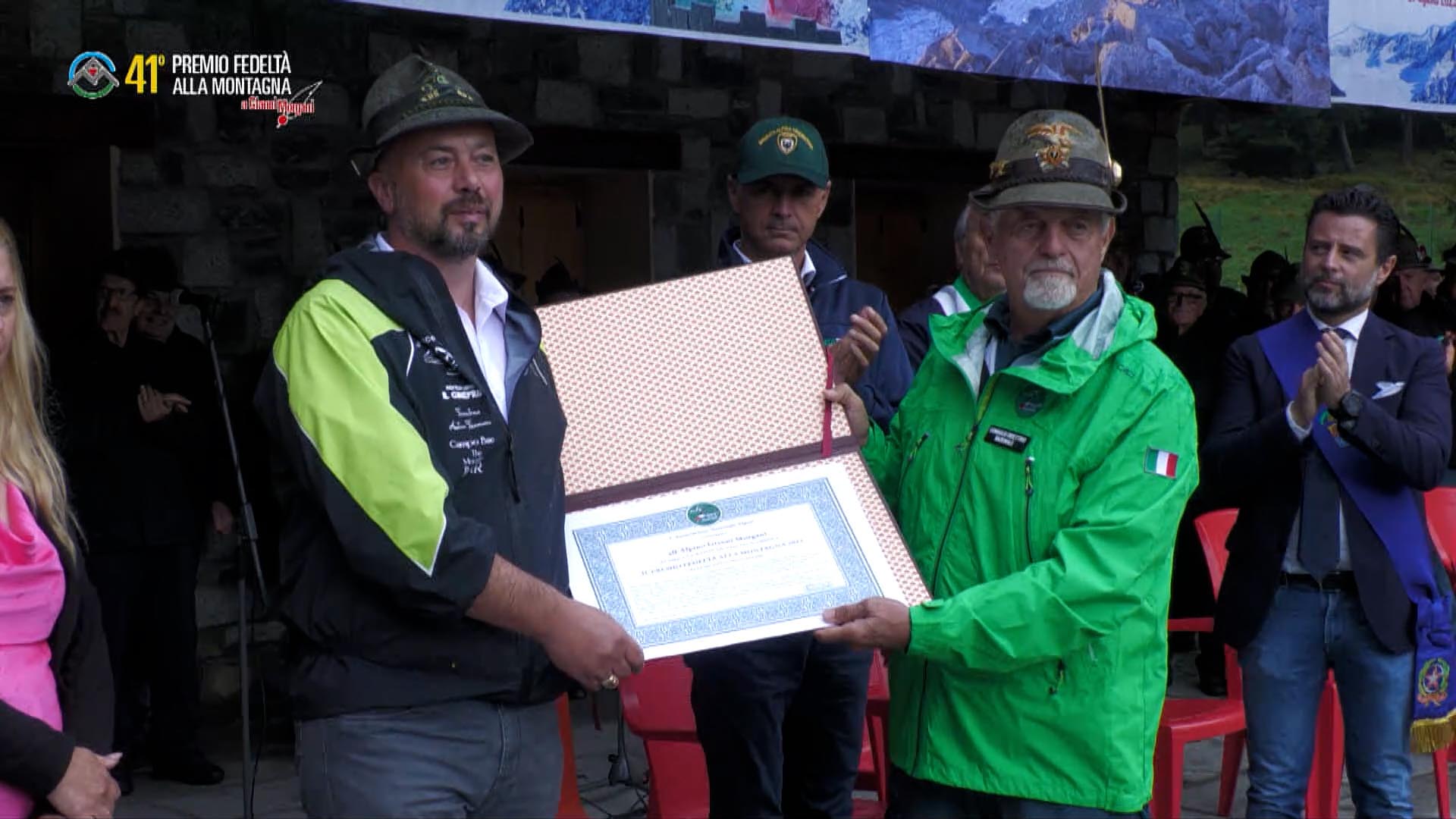 41° Premio fedeltà alla montagna | La premiazione