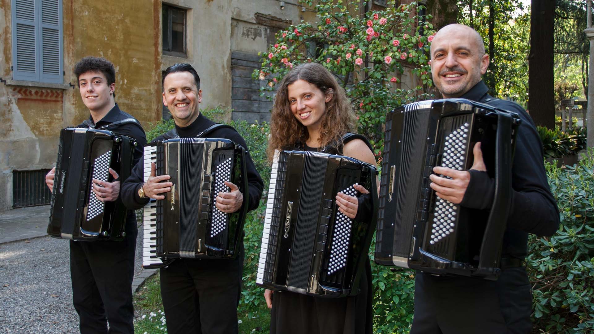 Fisart Quartet, 4 fisarmoniche per l’arte