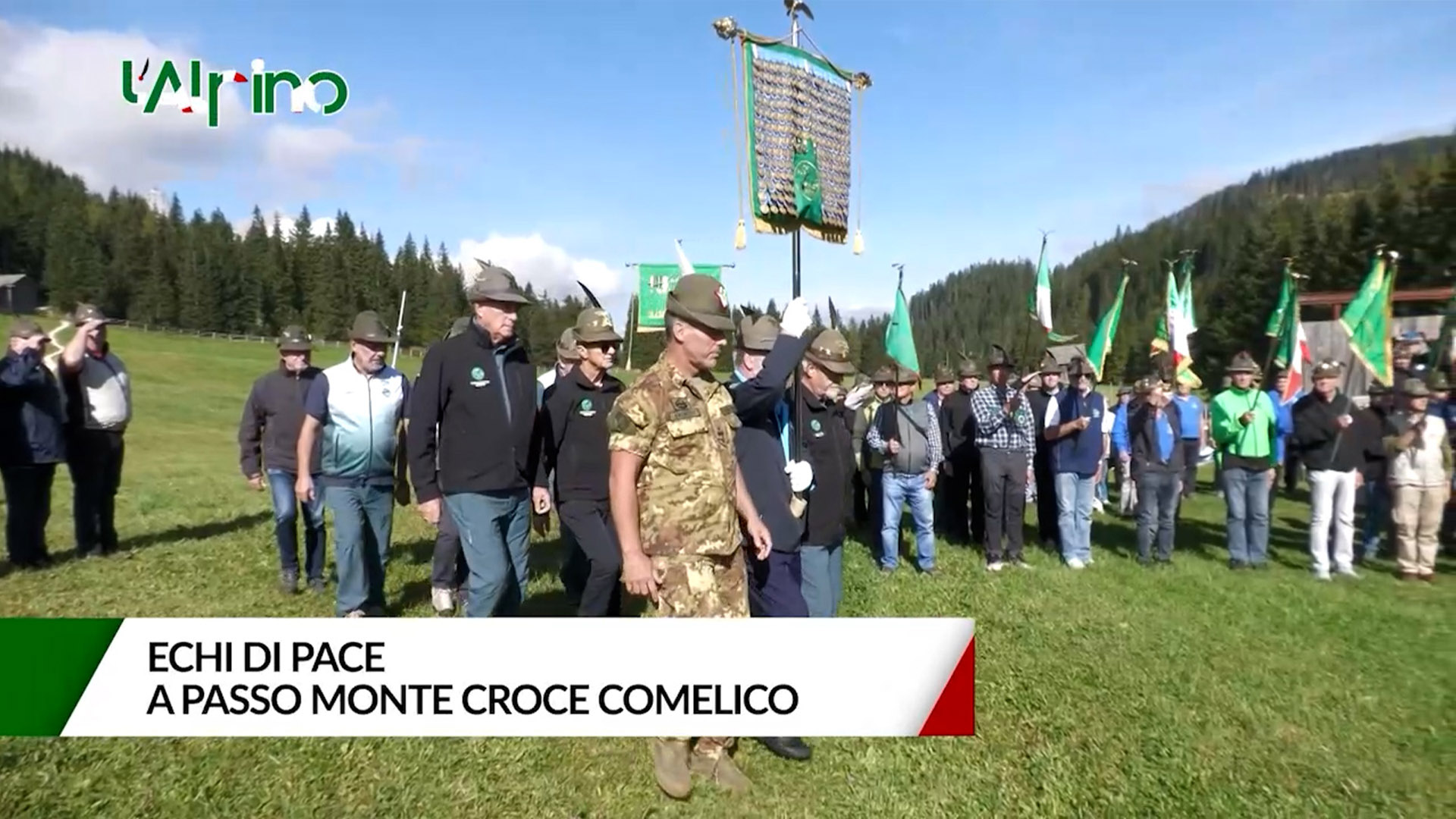 L’Alpino – Echi di pace a Passo Monte Croce Comelico