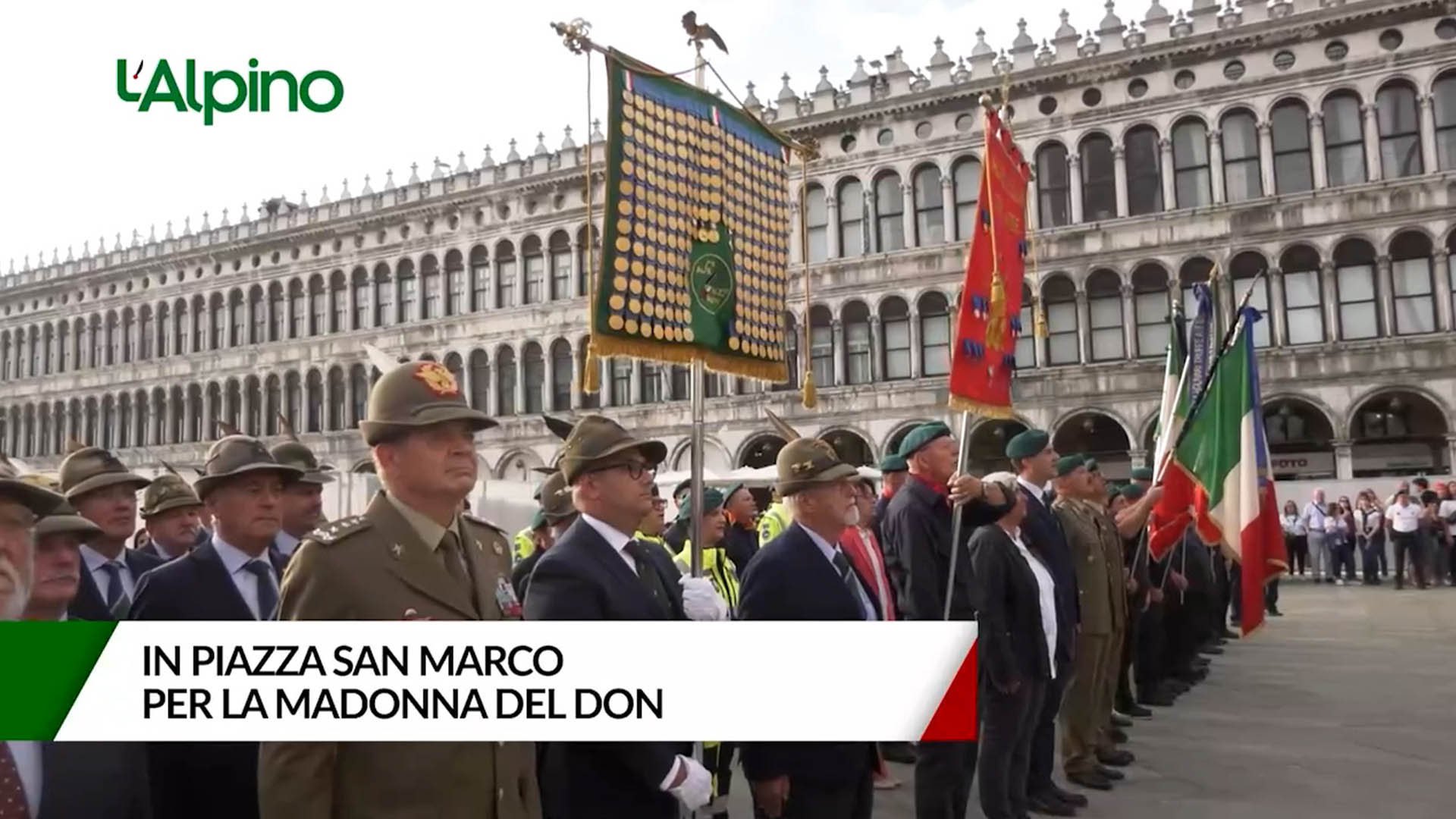 L’Alpino – In Piazza San Marco per la Madonna del Don