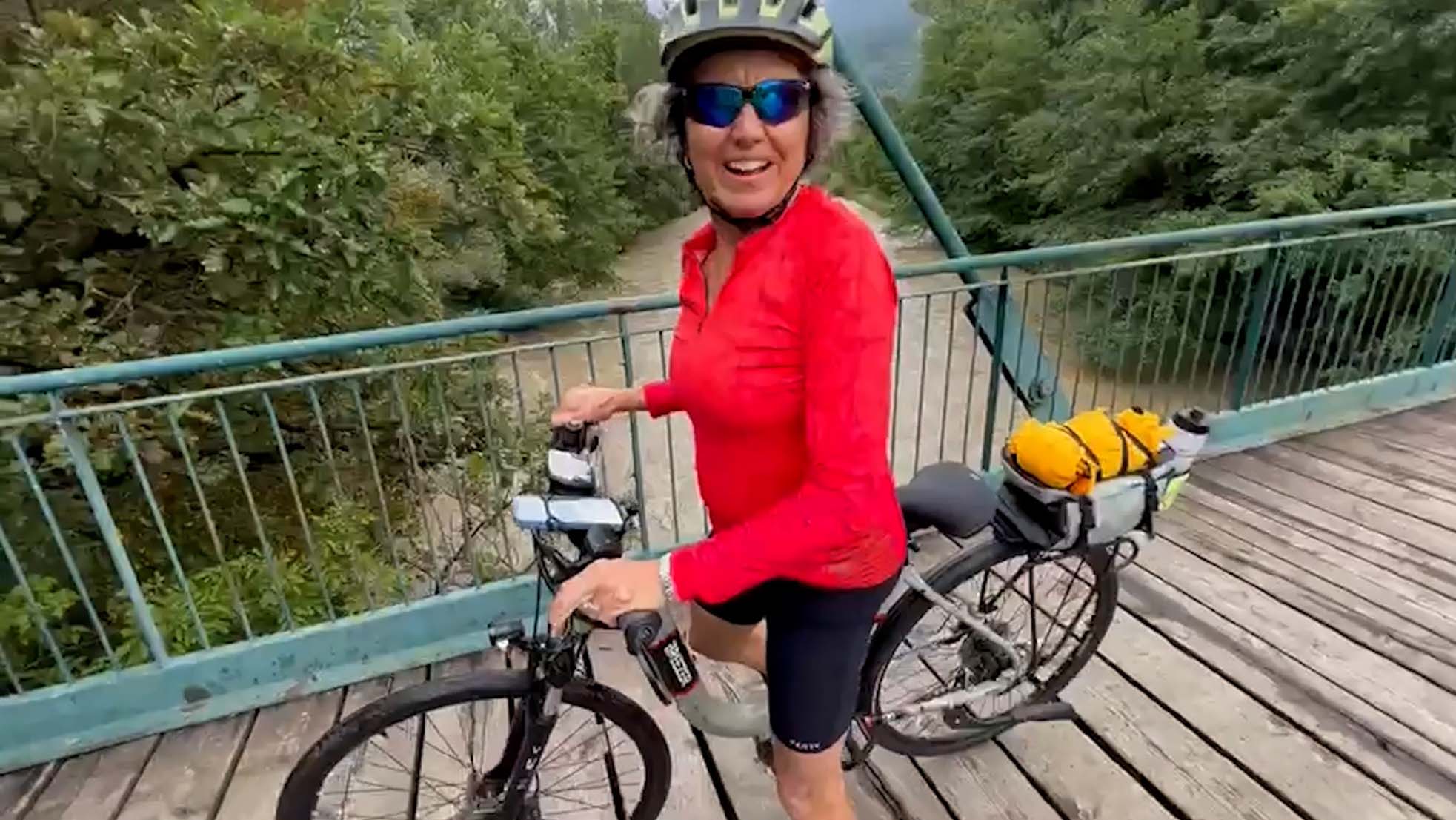 Una ciclovia internazionale