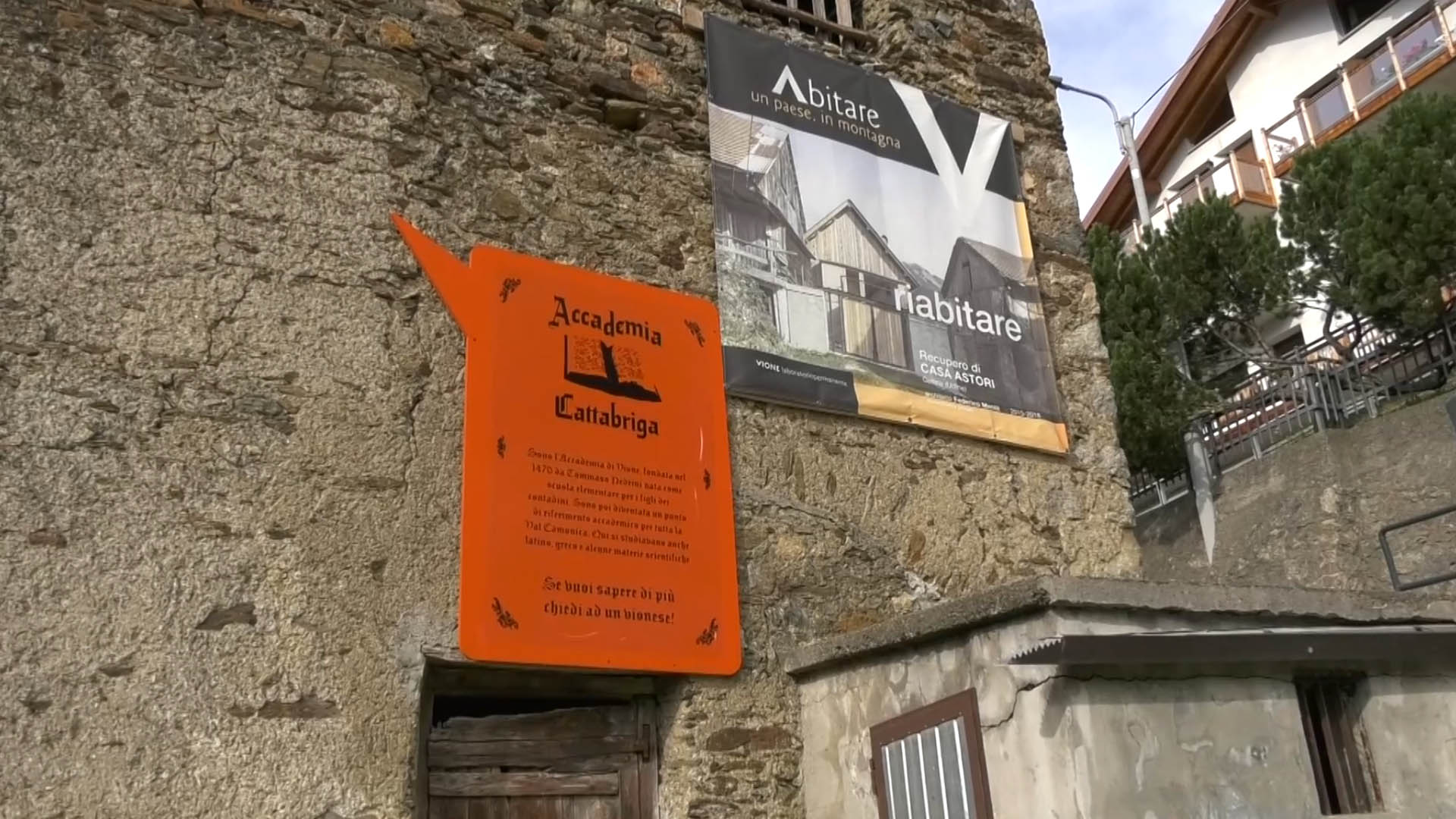 Vione e la visione dell’architettura alpina