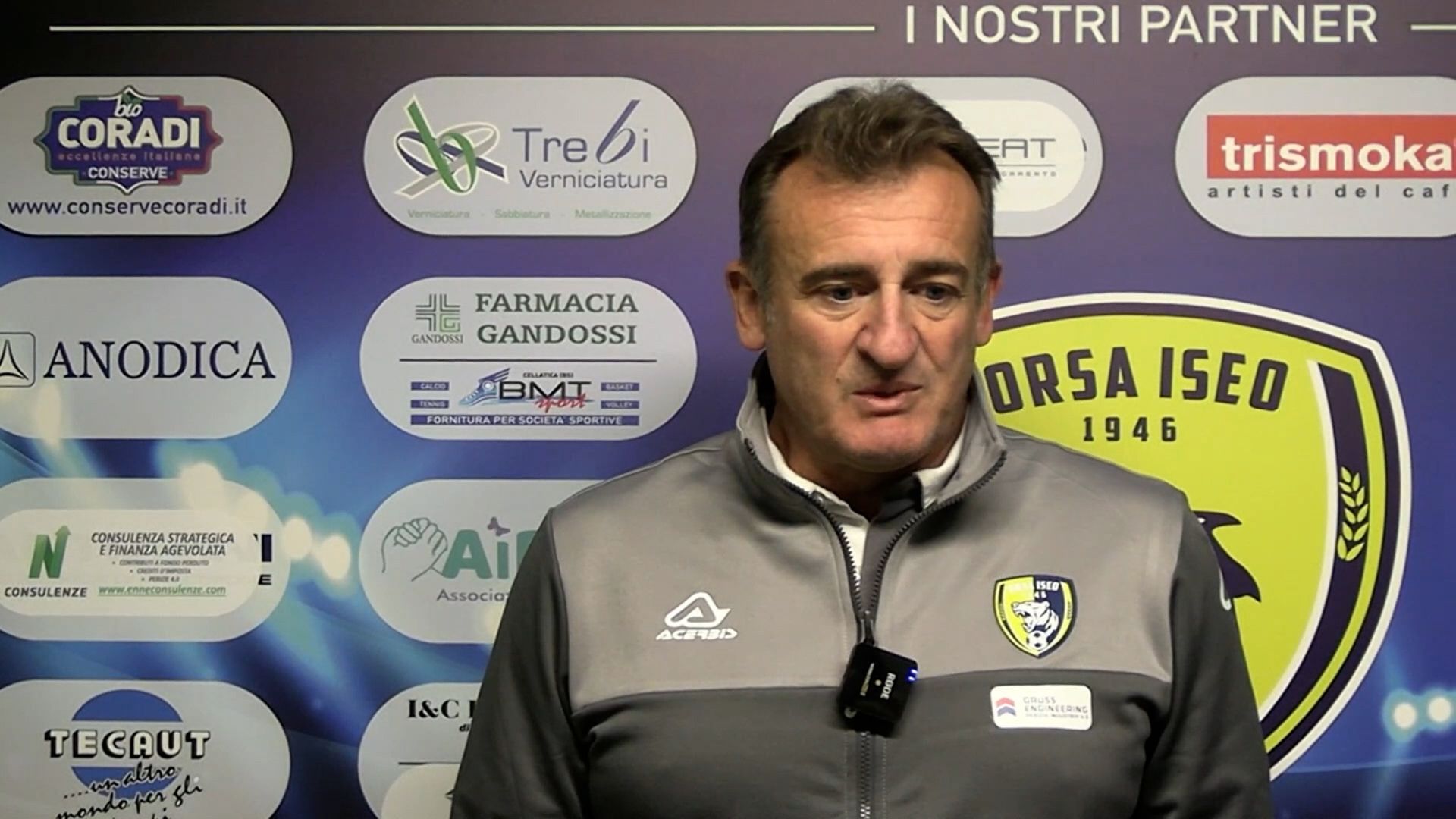 Intervista Bonomi allenatore Orsa