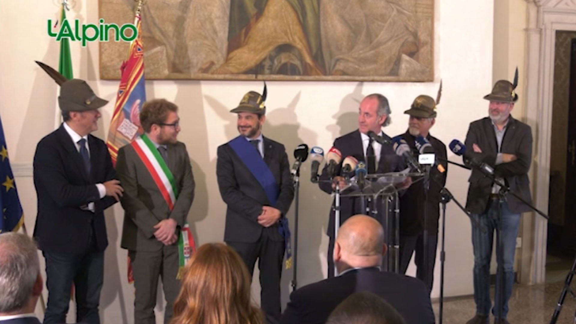 L’Alpino – siglato a Venezia il comitato d’onore dell’Adunata;