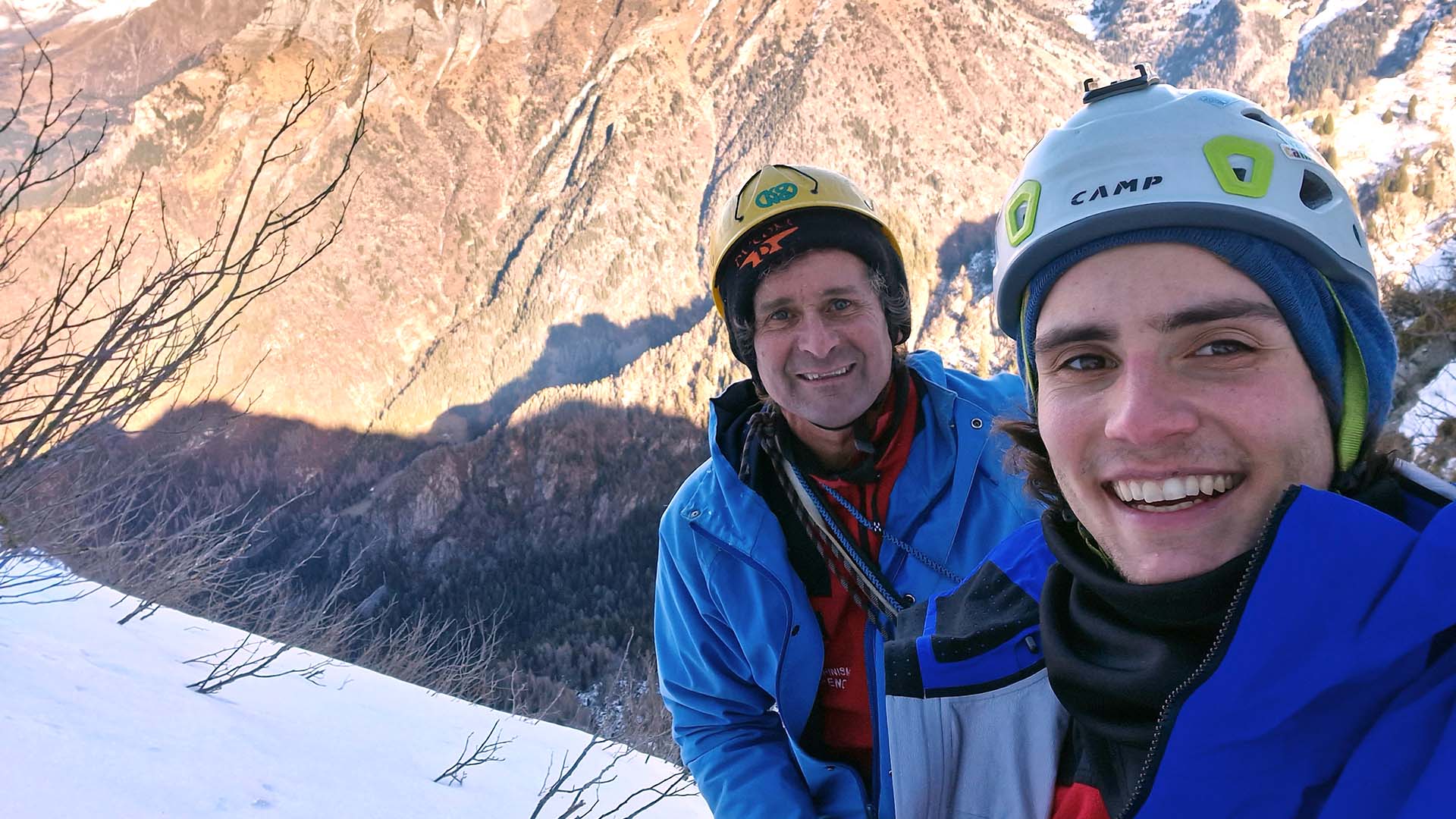 Con Luca Ducoli sognando la Patagonia