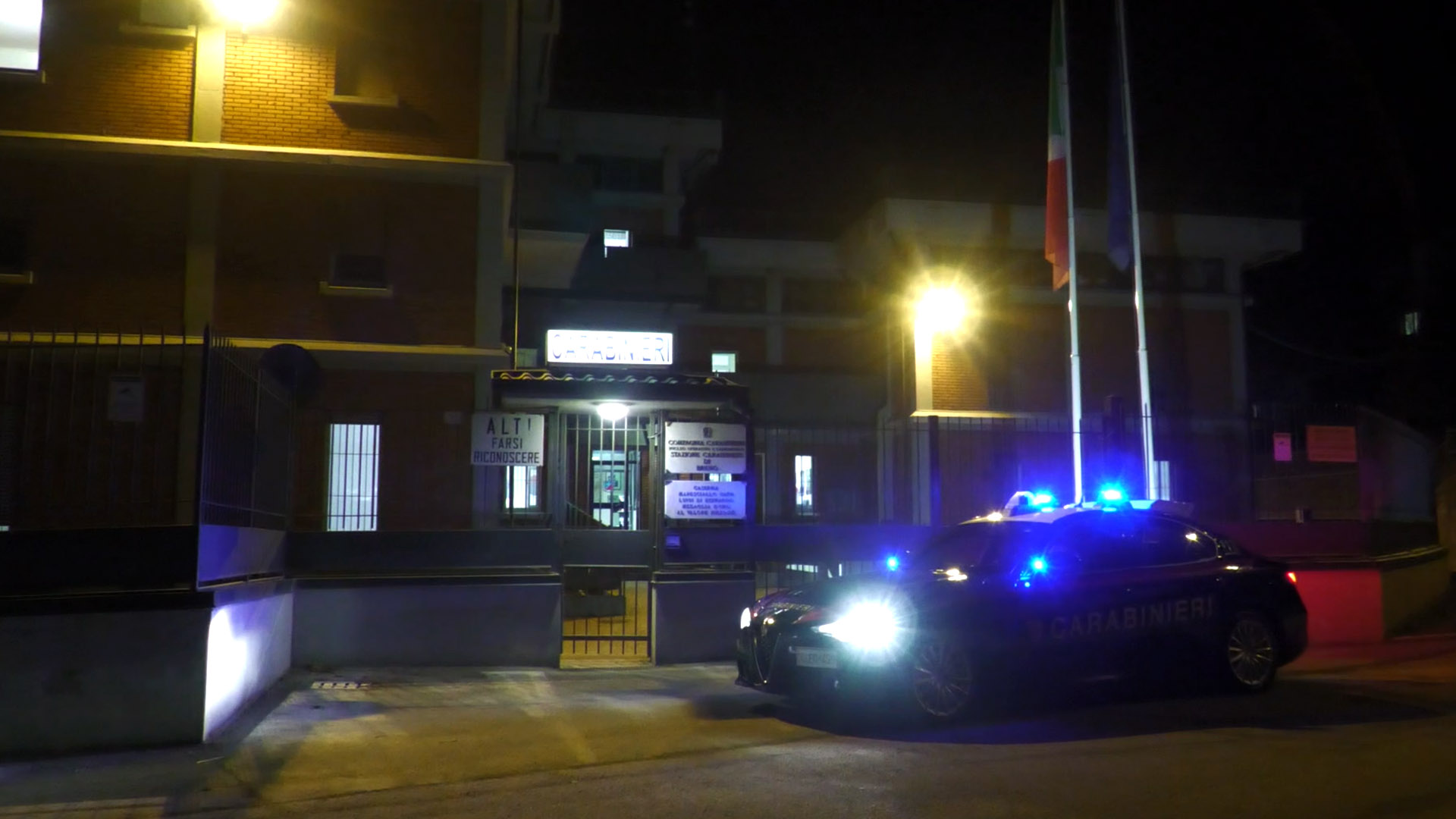 Di notte coi carabinieri della Radiomobile
