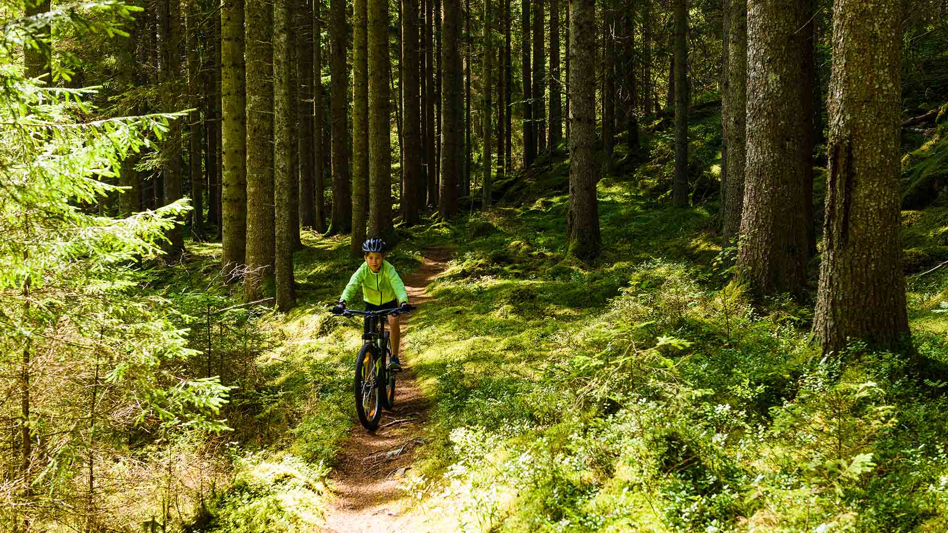 Una valle a misura di bici