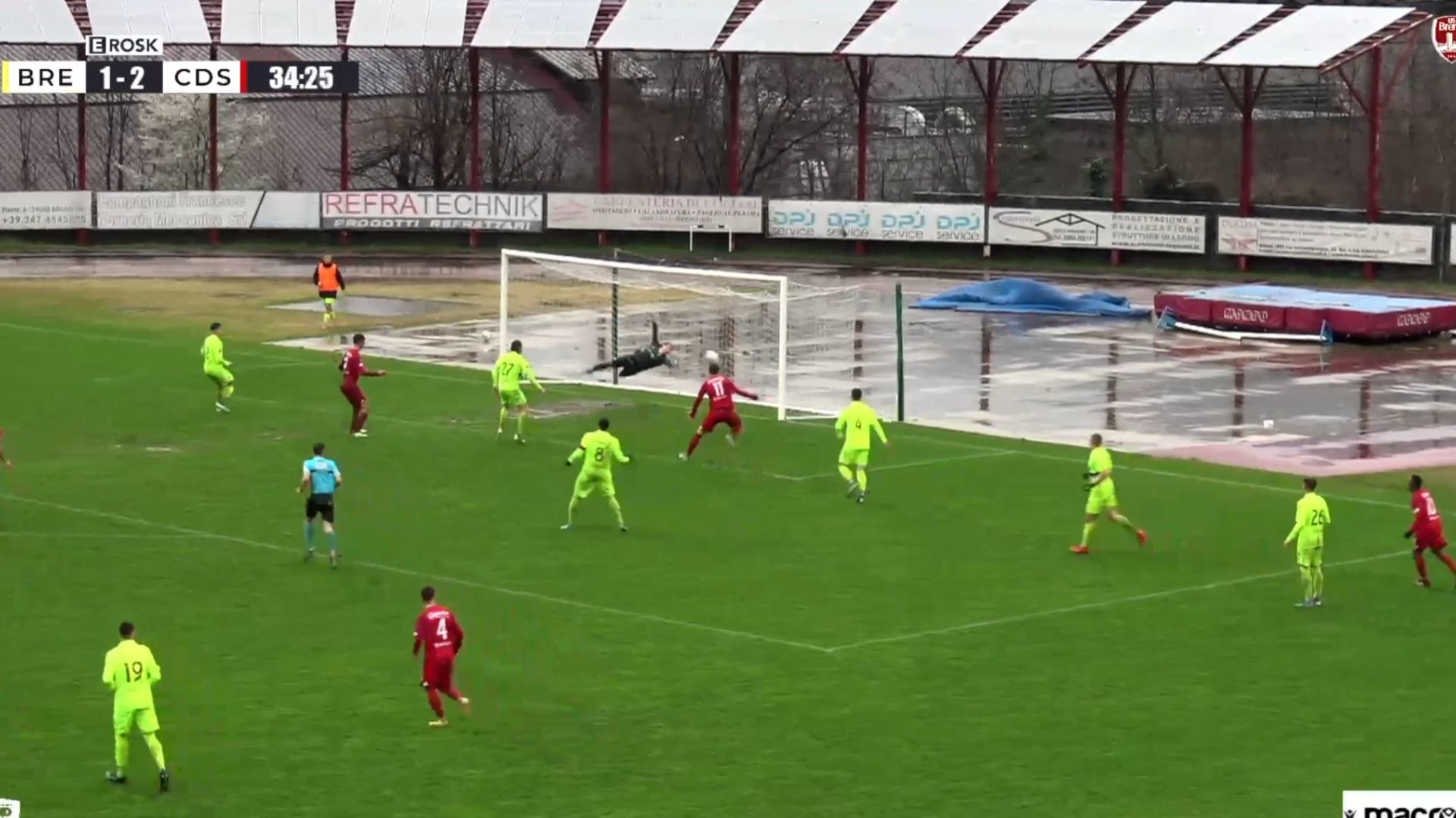 Sintesi Breno – Campodarsego 1-3