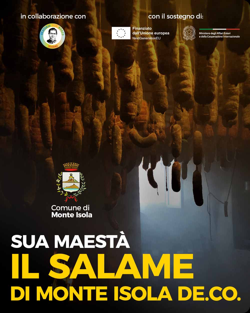 Copertina Sua Maestà il salame di Monte Isola De.Co.