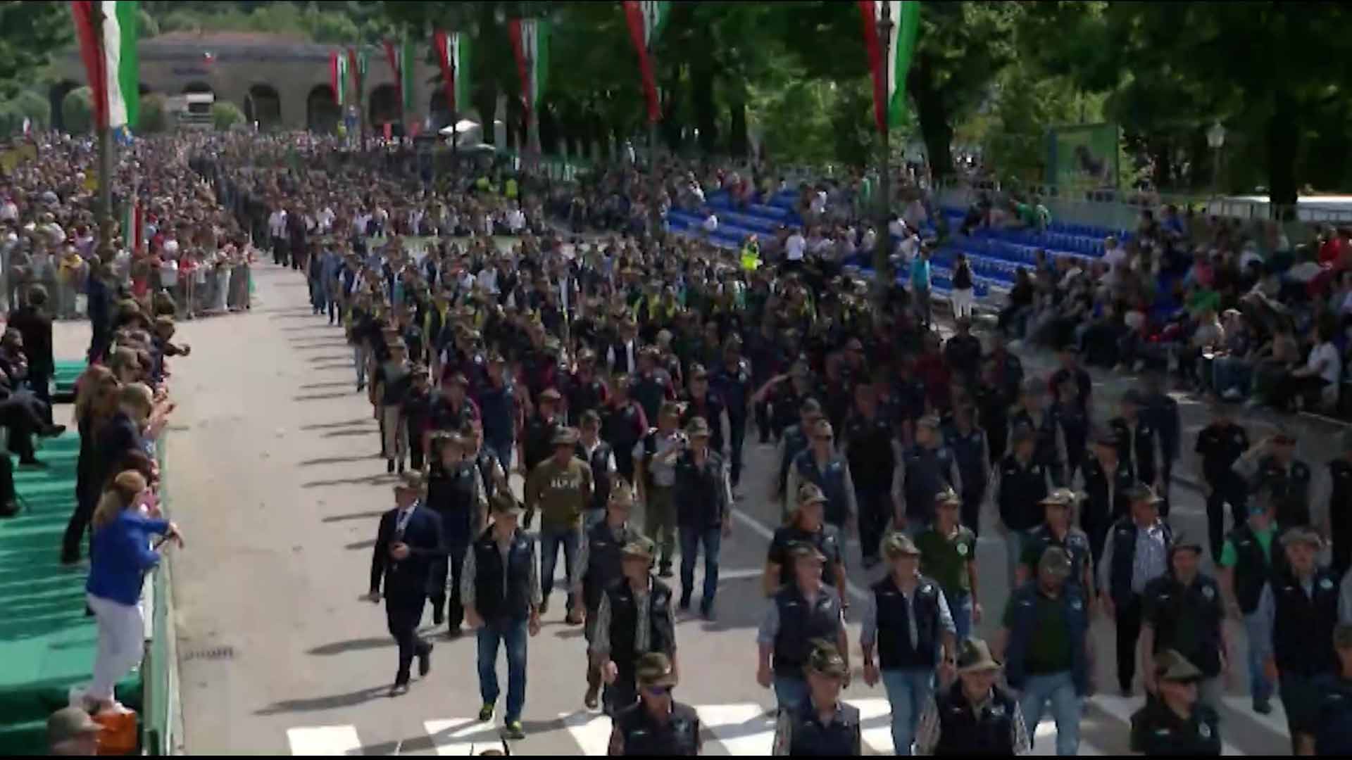95° Adunata Nazionale Alpini | sfilata Bergamo, Brescia, Valle Camonica