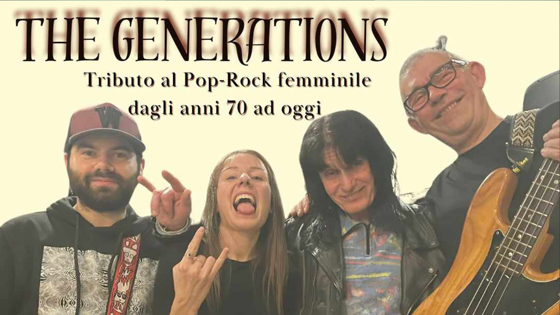 Rock al femminile con i The generation
