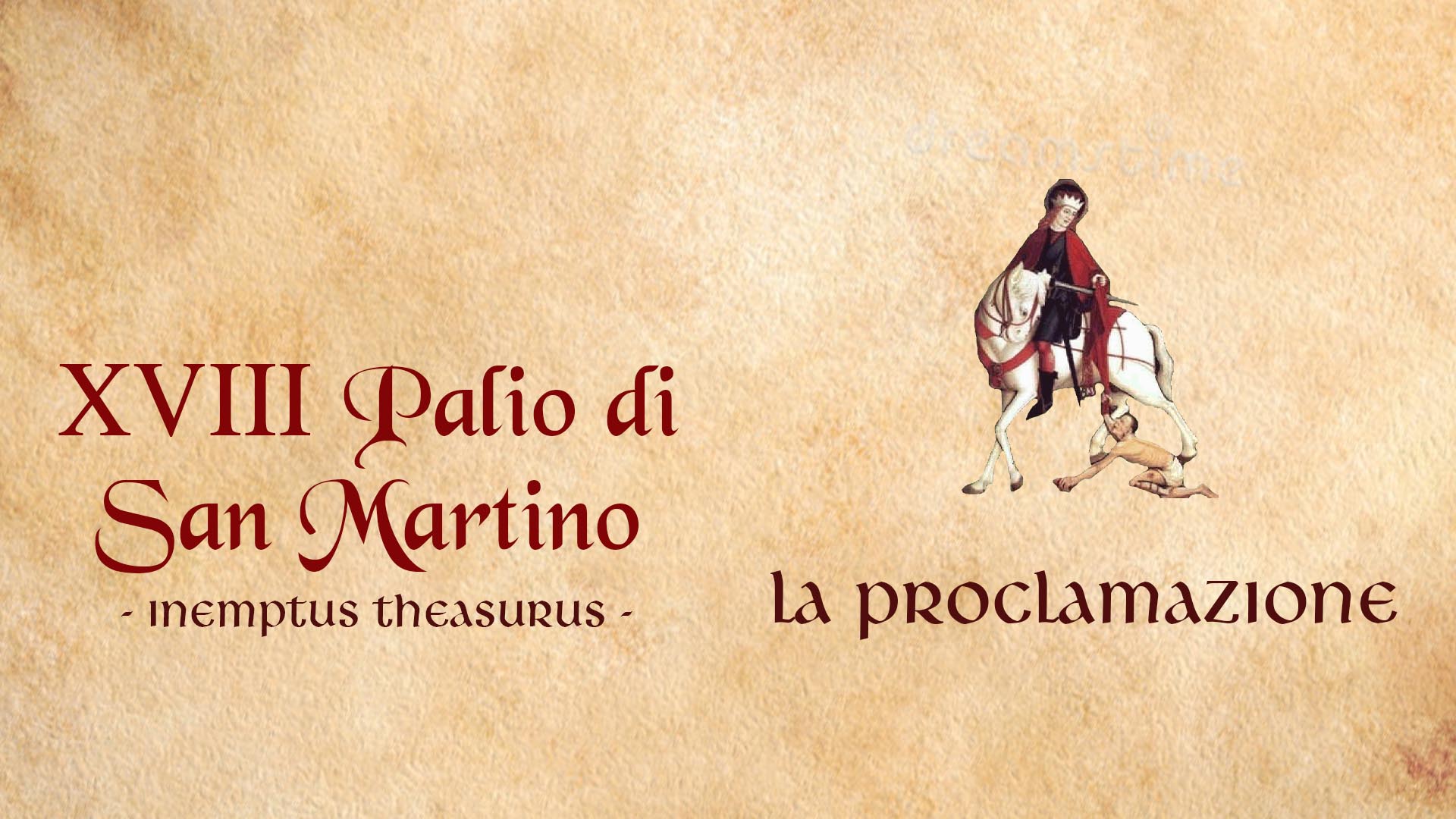 XVIII Palio di San Martino: la proclamazione dei vincitori