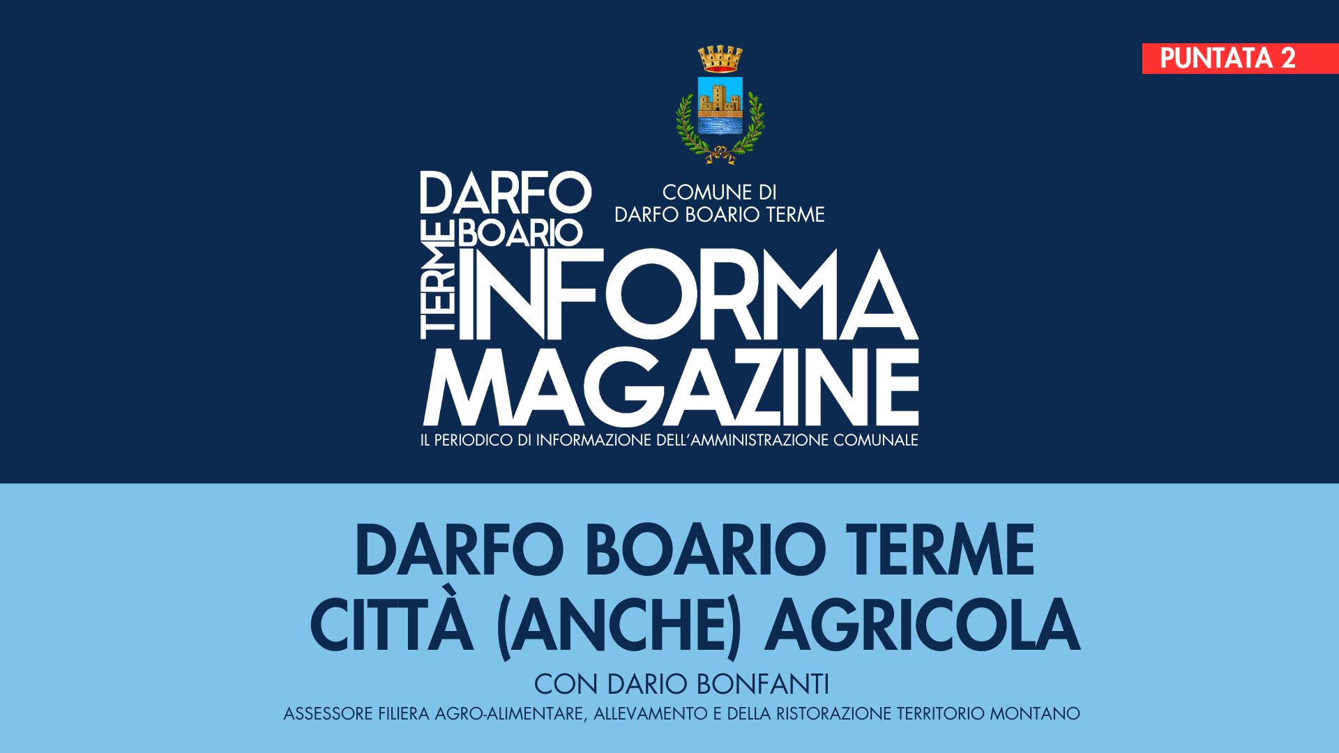 Darfo boario terme città (anche) agricola