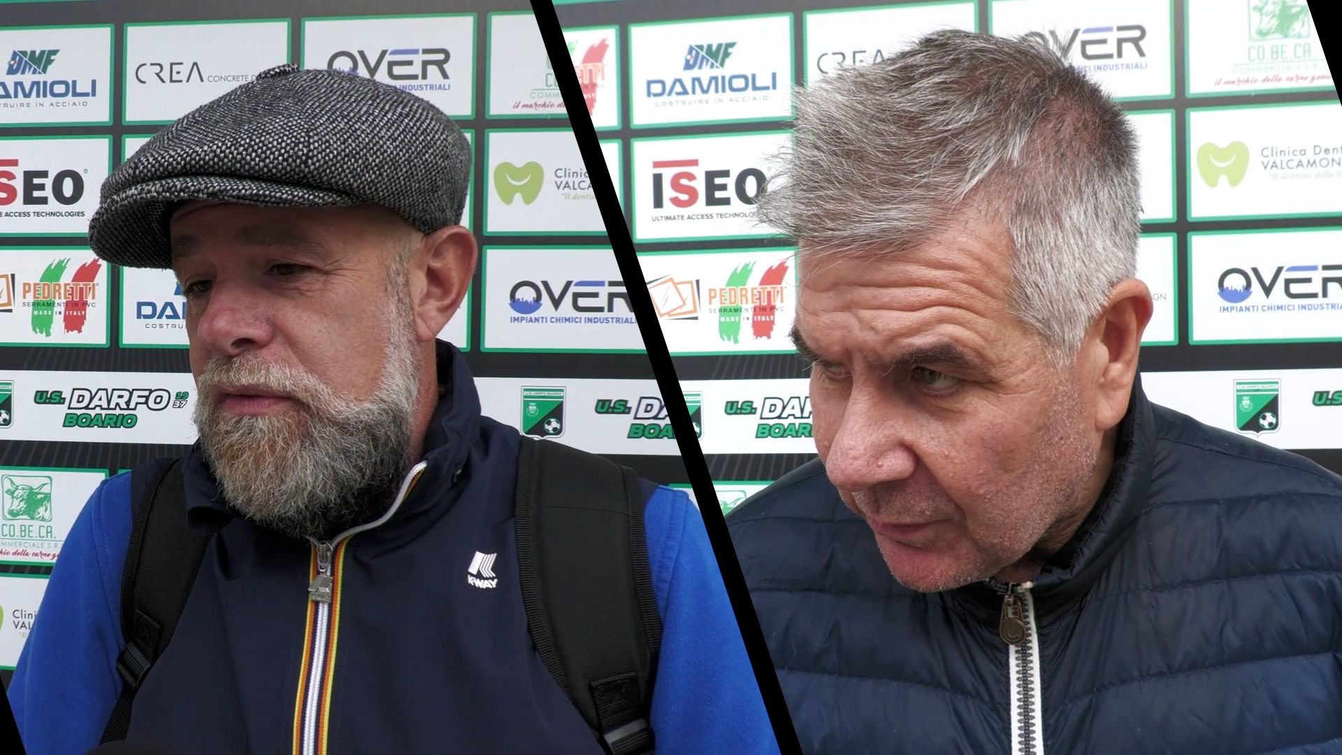 Interviste allenatori dopo partita