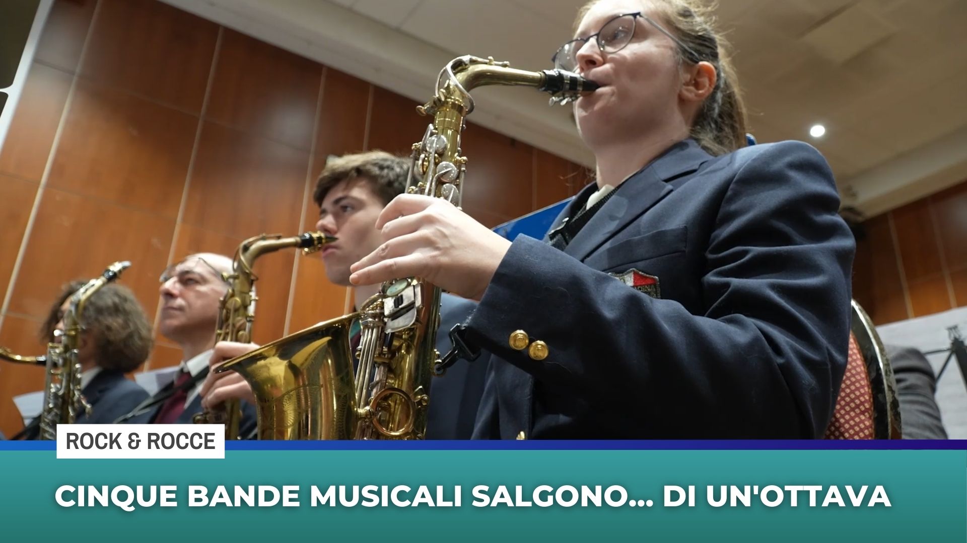Cinque bande musicali salgono… di un’ottava