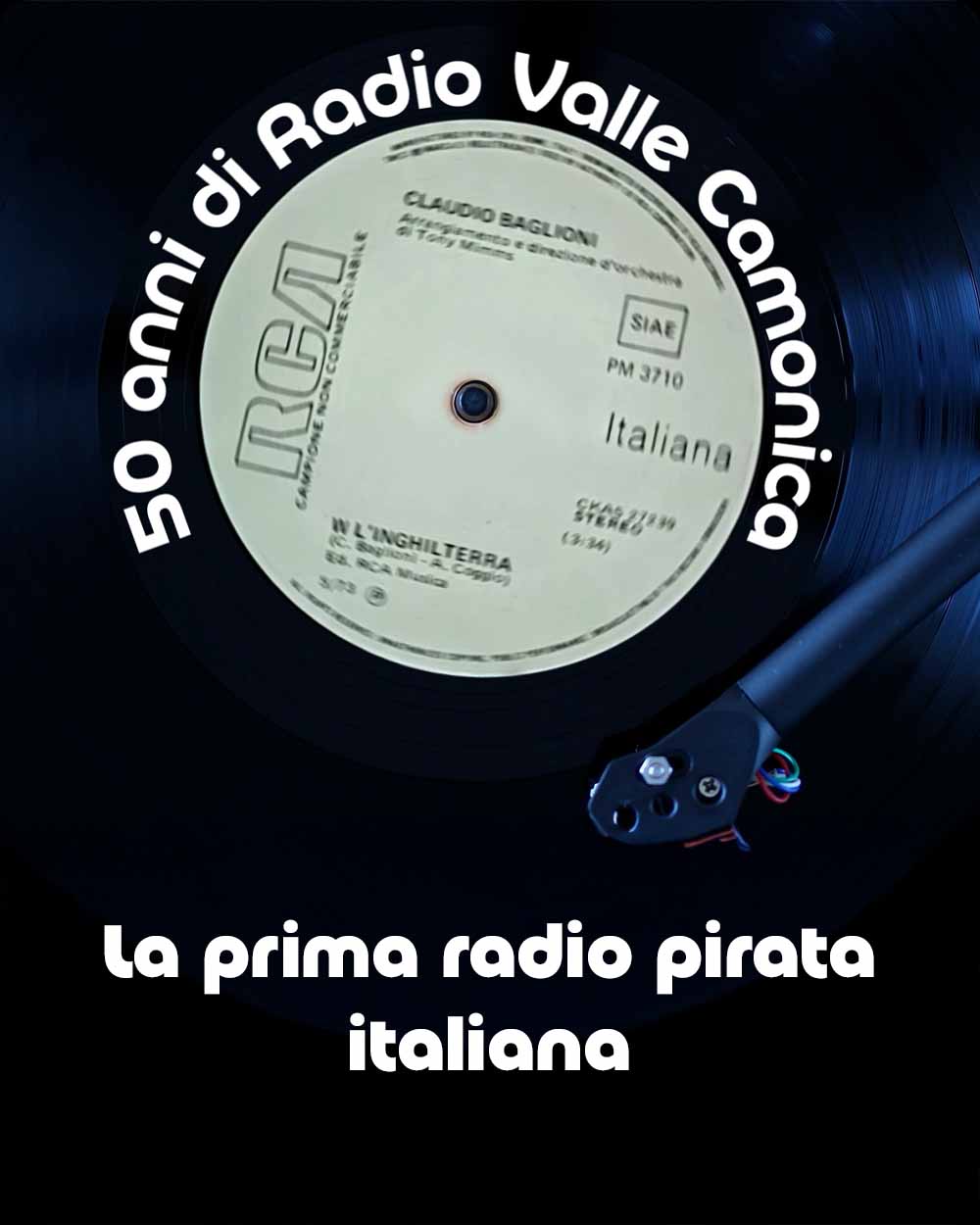 Copertina 50 anni di Radio Valle Camonica