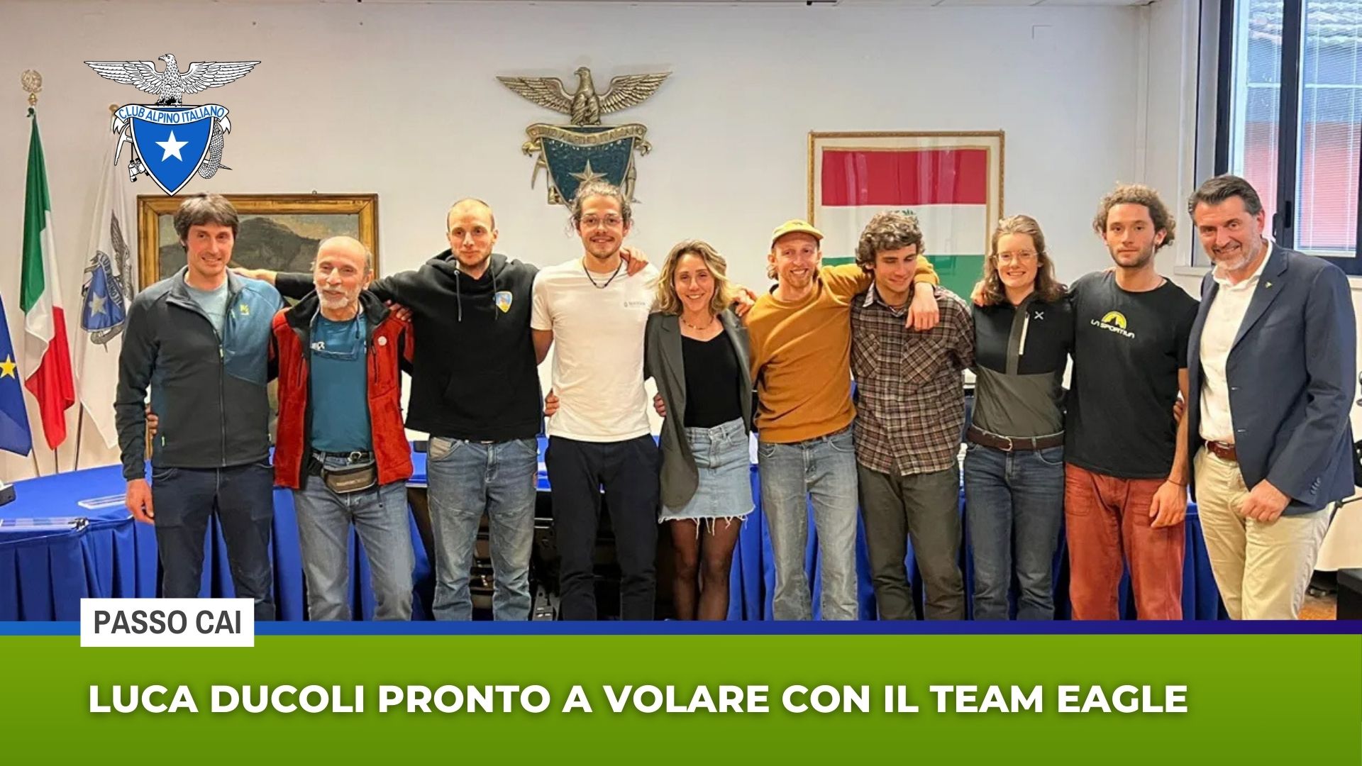 Luca Ducoli pronto a volare con il Team Eagle