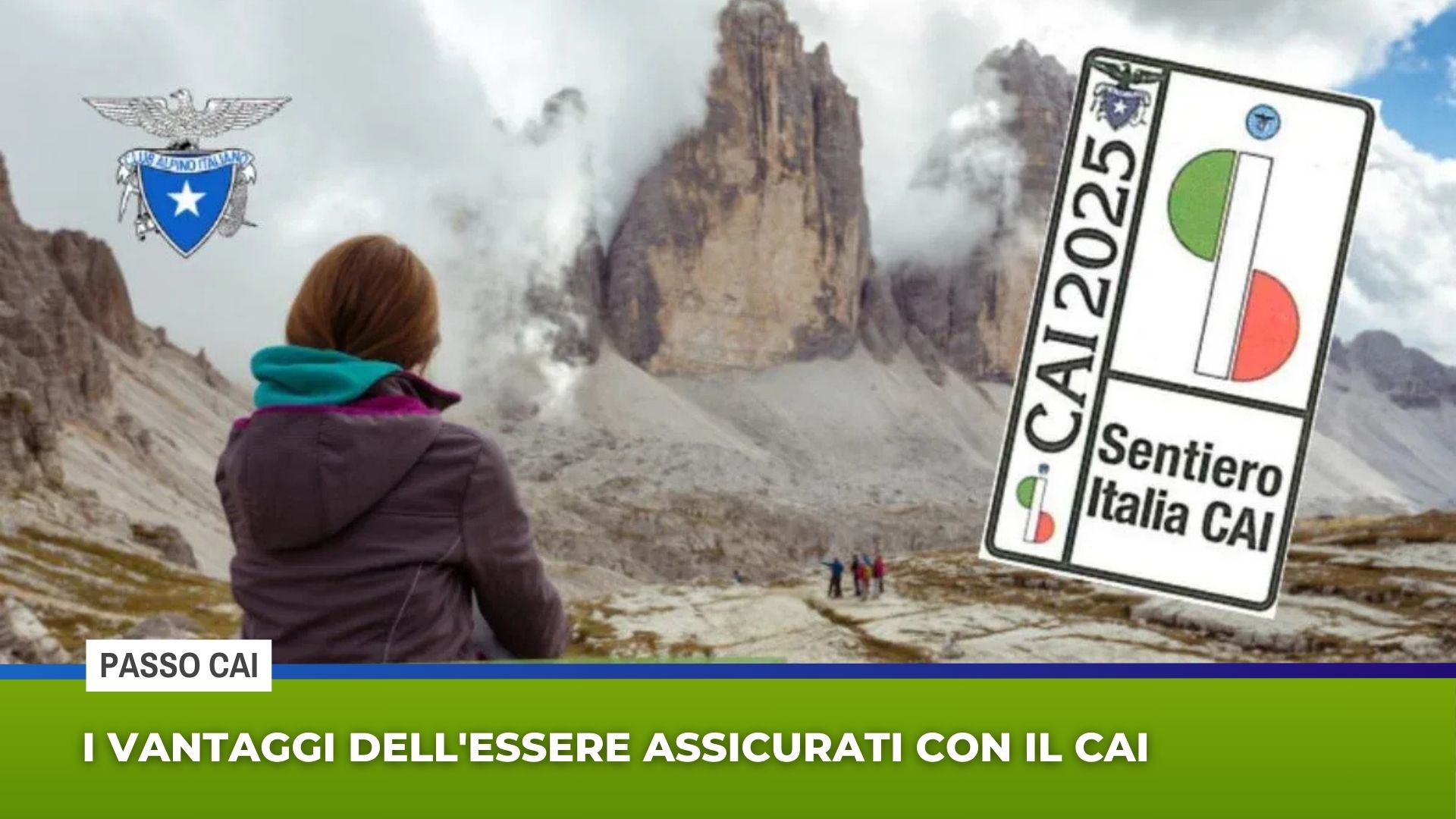 I vantaggi dell’essere assicurati con il Club Alpino Italiano