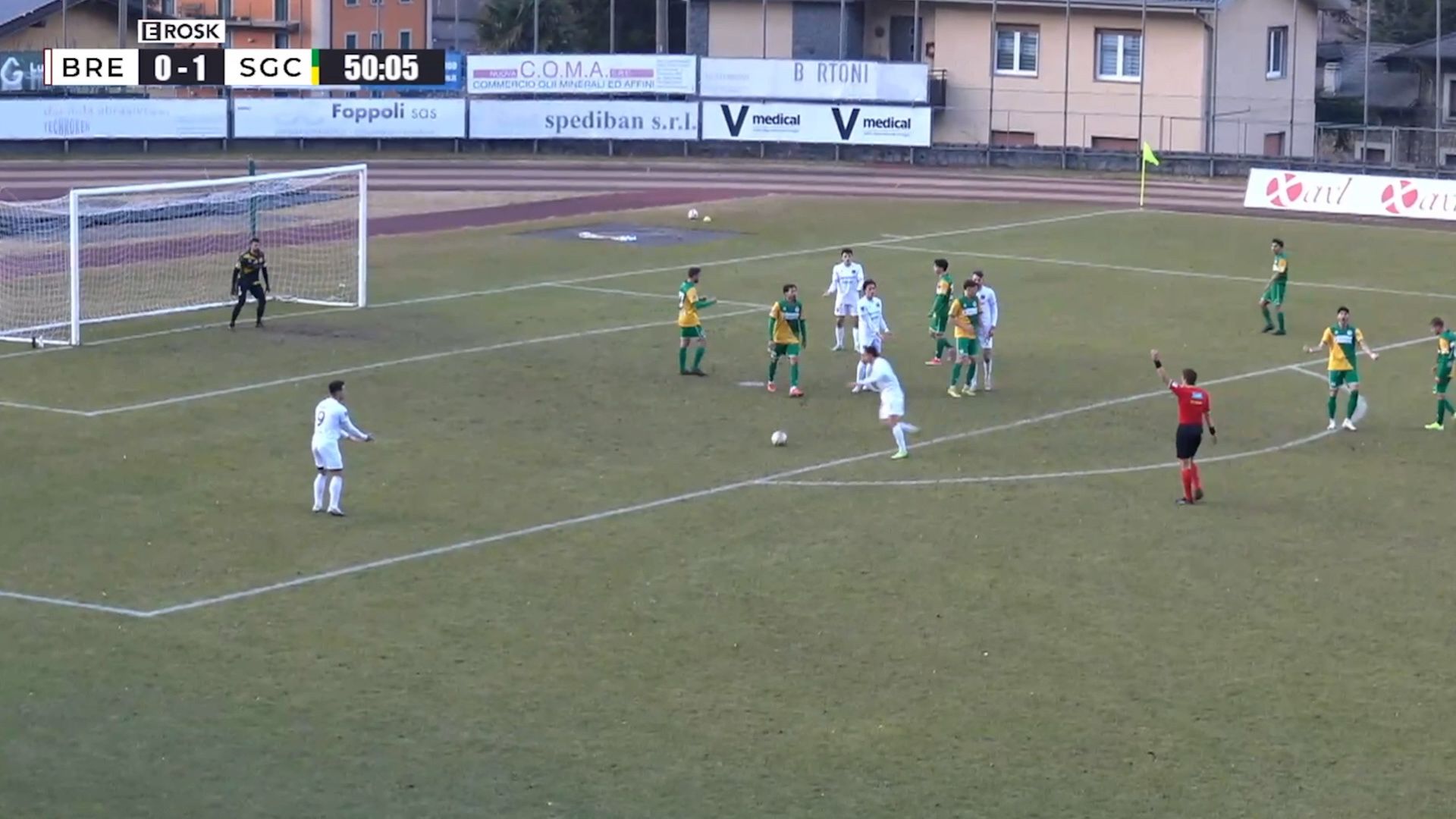 Sintesi Breno – Sangiuliano 0-1