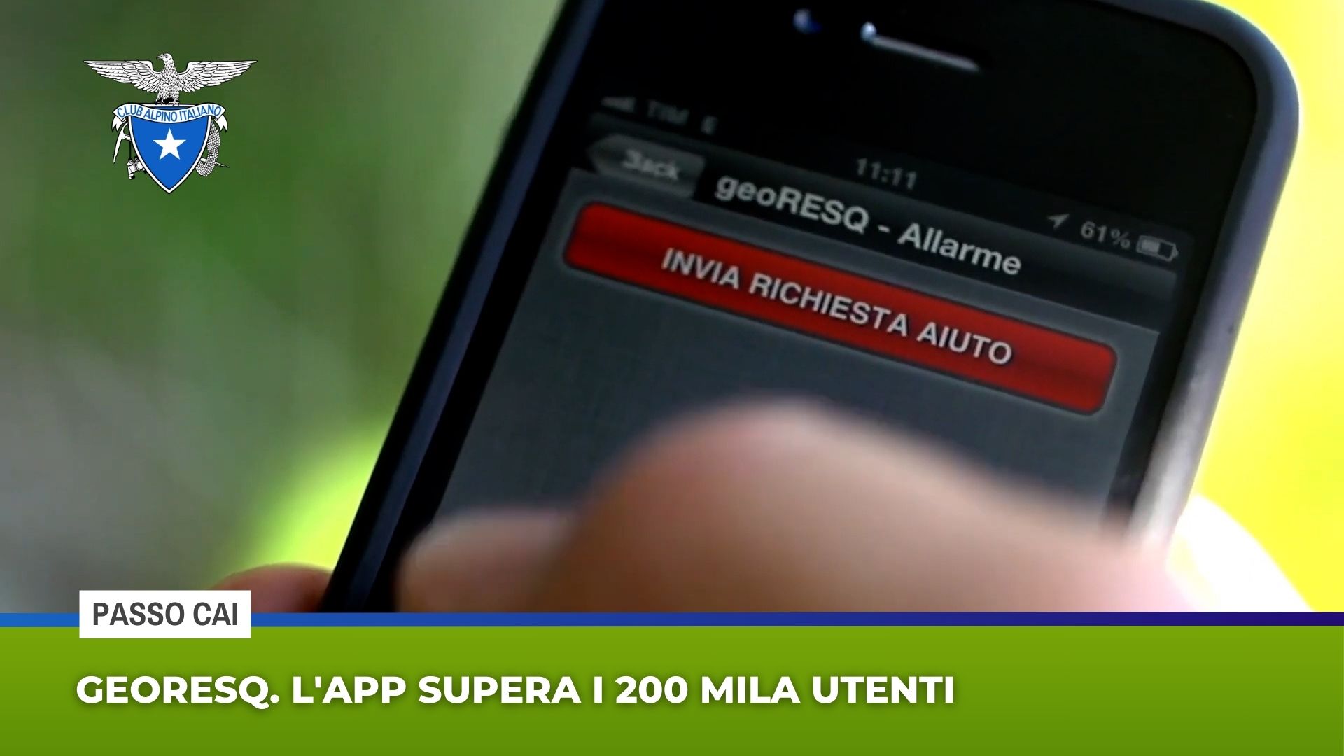 GeoResQ. L’App supera i 200 mila utenti