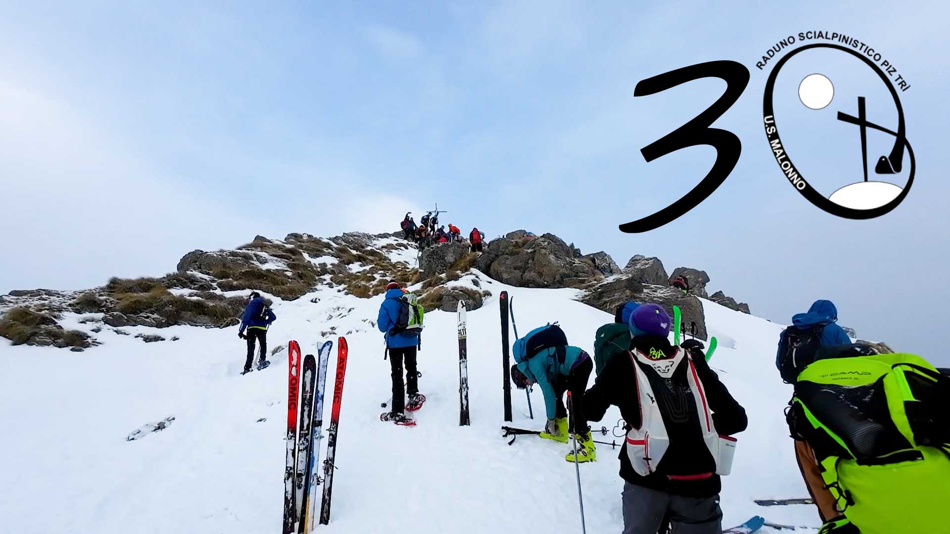 30° Raduno scialpinistico del Piz Tri