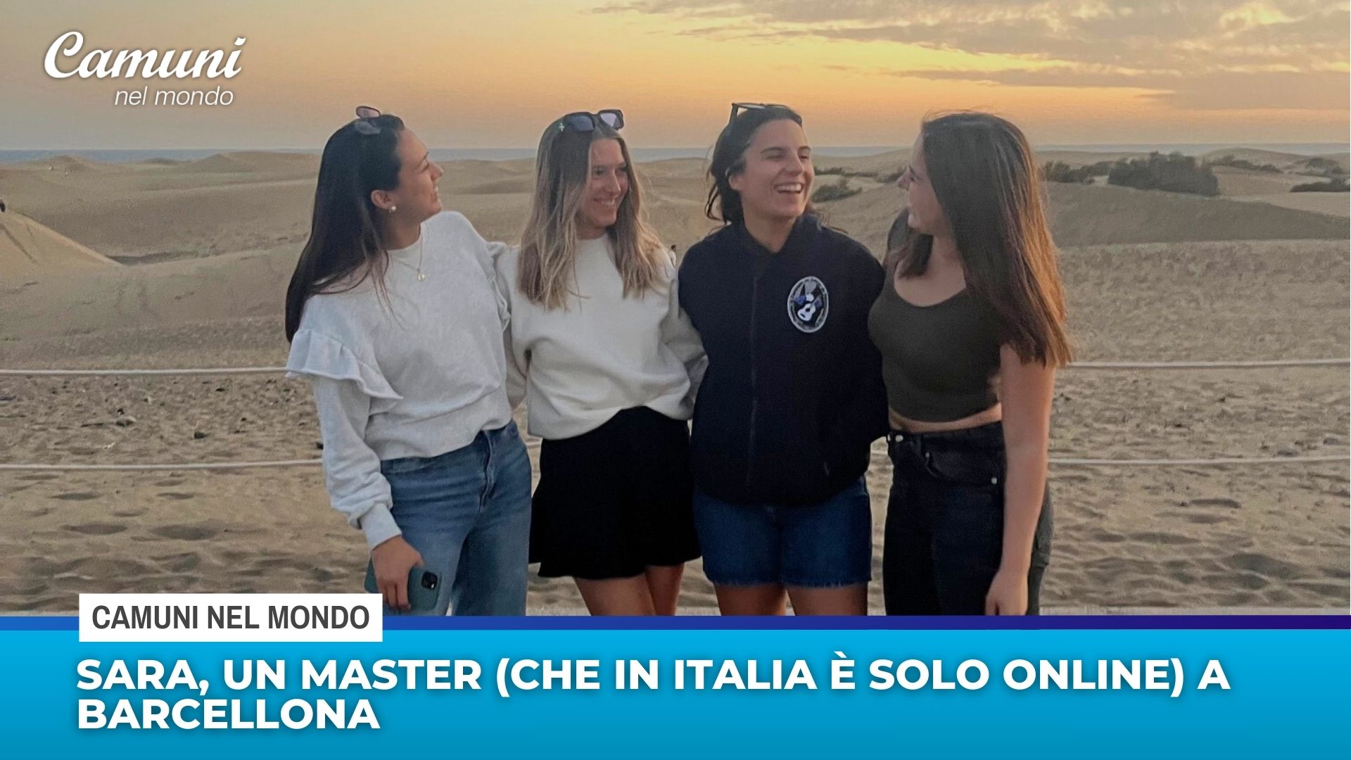 Sara, un master (che in Italia è solo online) a Barcellona