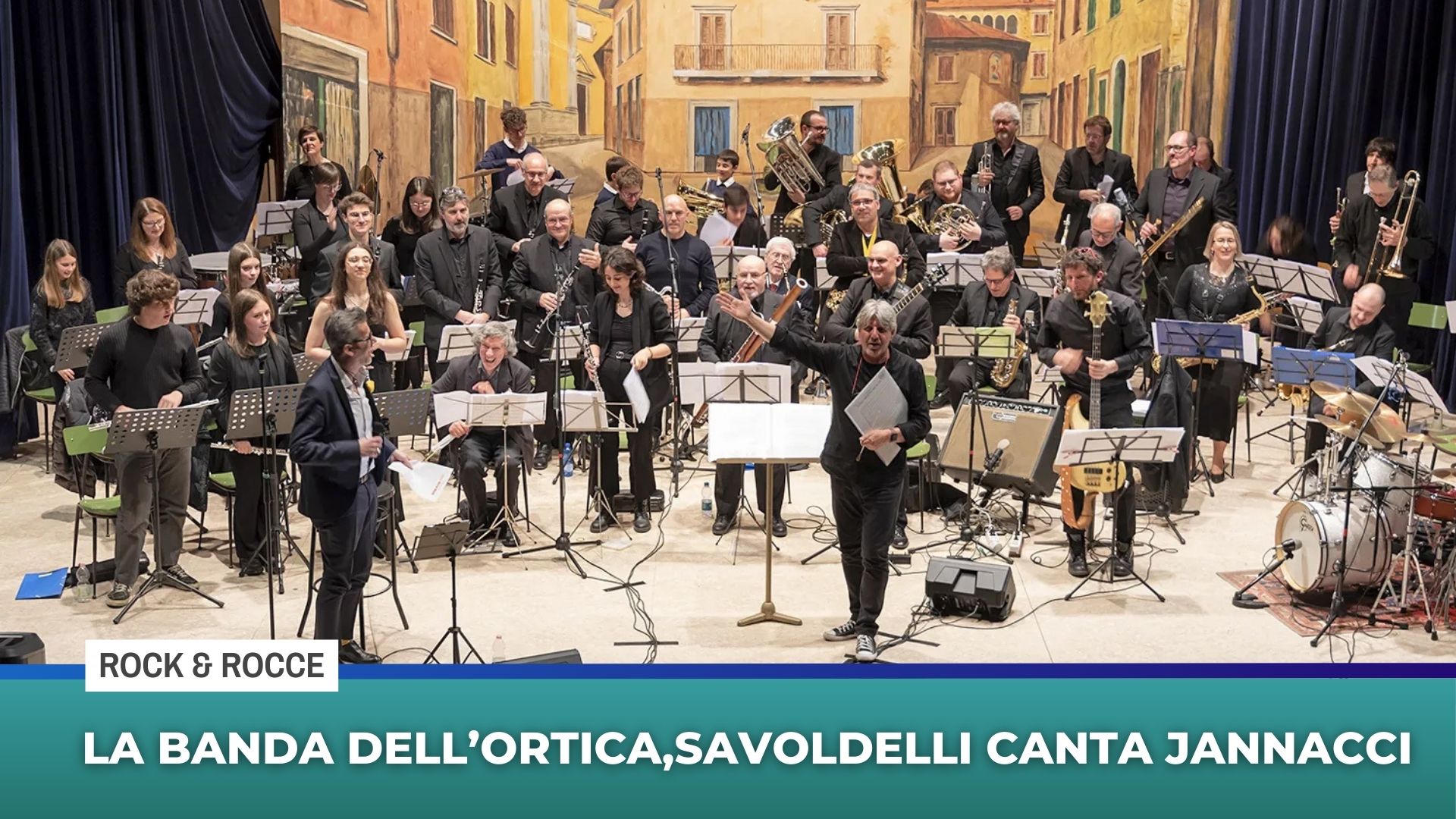 La banda dell’ortica: Savoldelli canta Jannacci