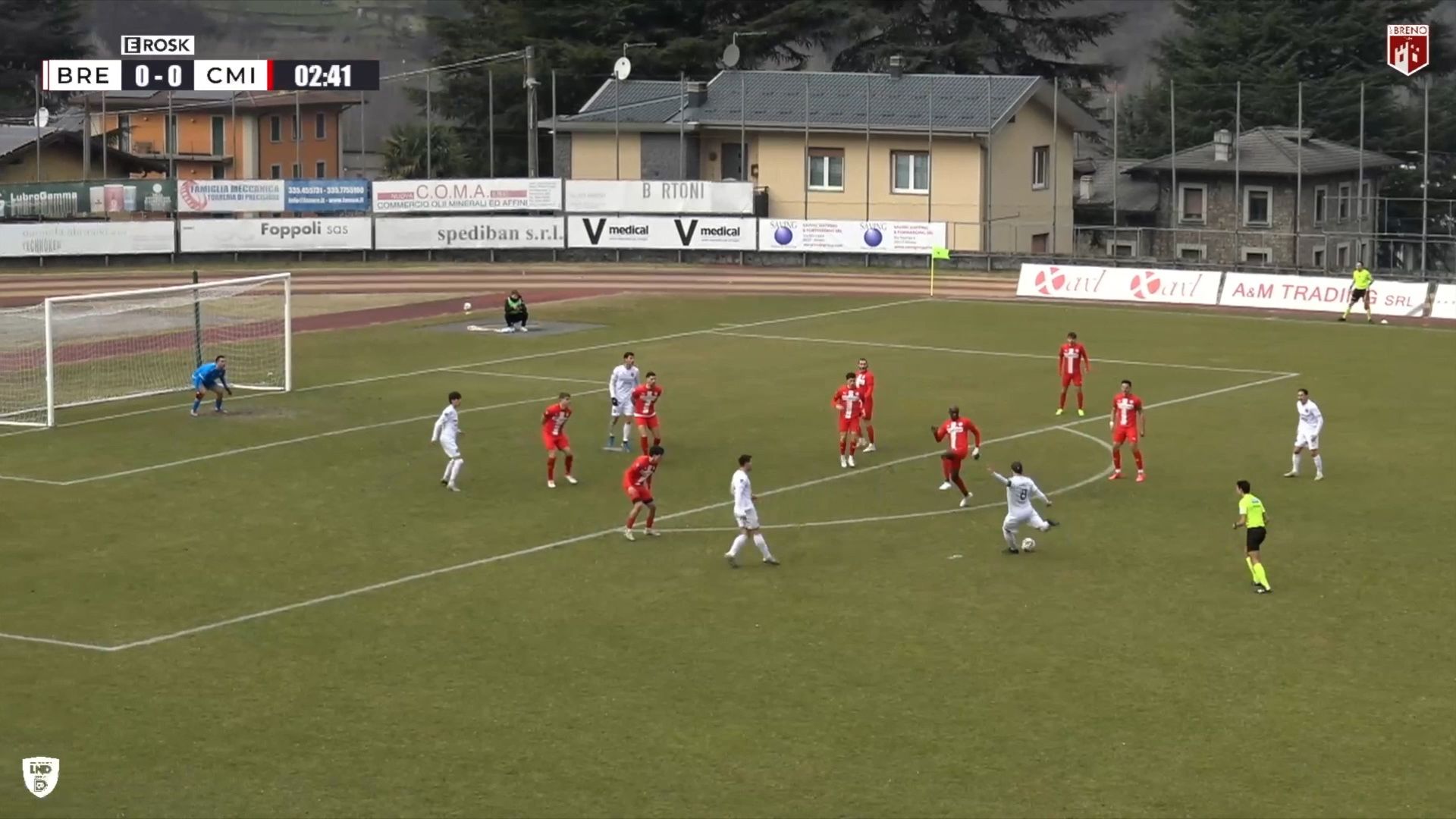 Sintesi Breno – Club Milano 1-1