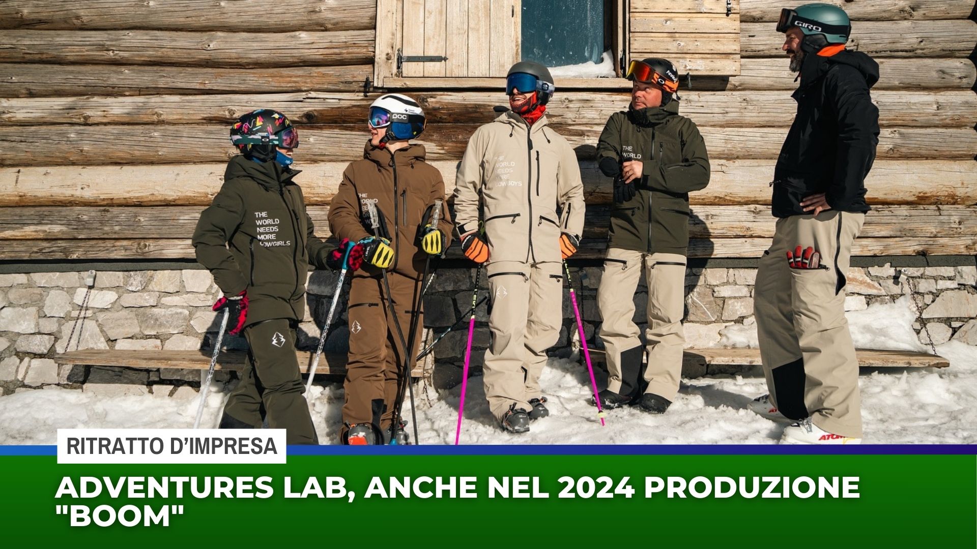 Adventures Lab, anche nel 2024 produzione ”boom”