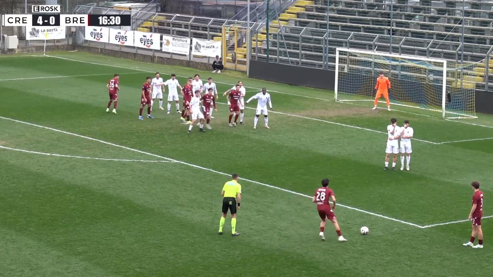 Sintesi Crema – Breno 6-1