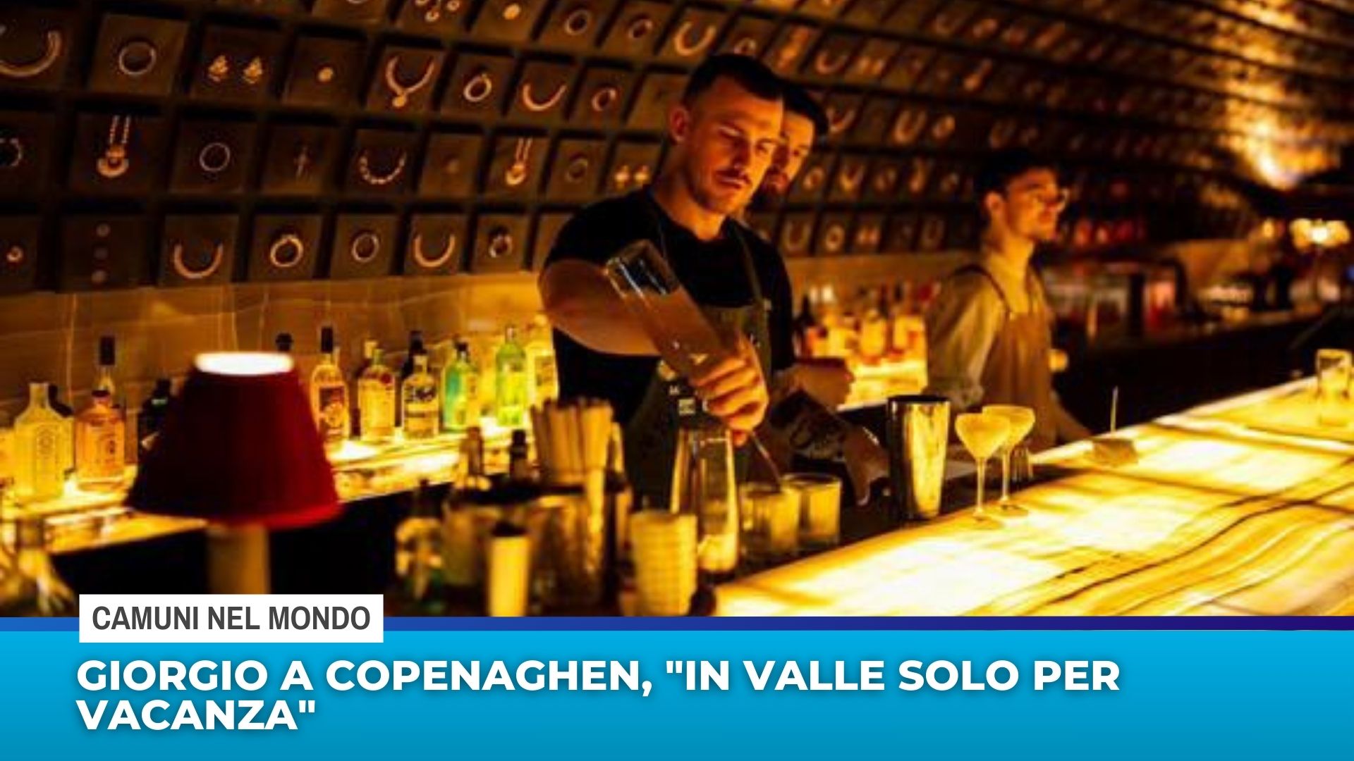 Giorgio a Copenaghen, ”in valle solo per vacanza”